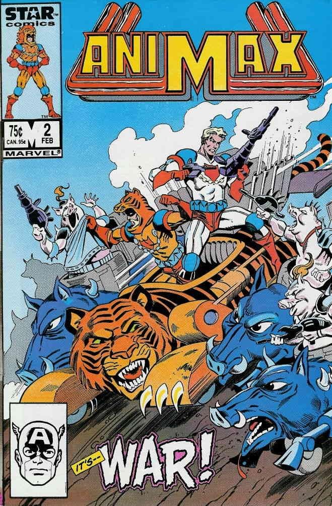 Animax #2 Marvel | Comic Book Walt Simonson Star