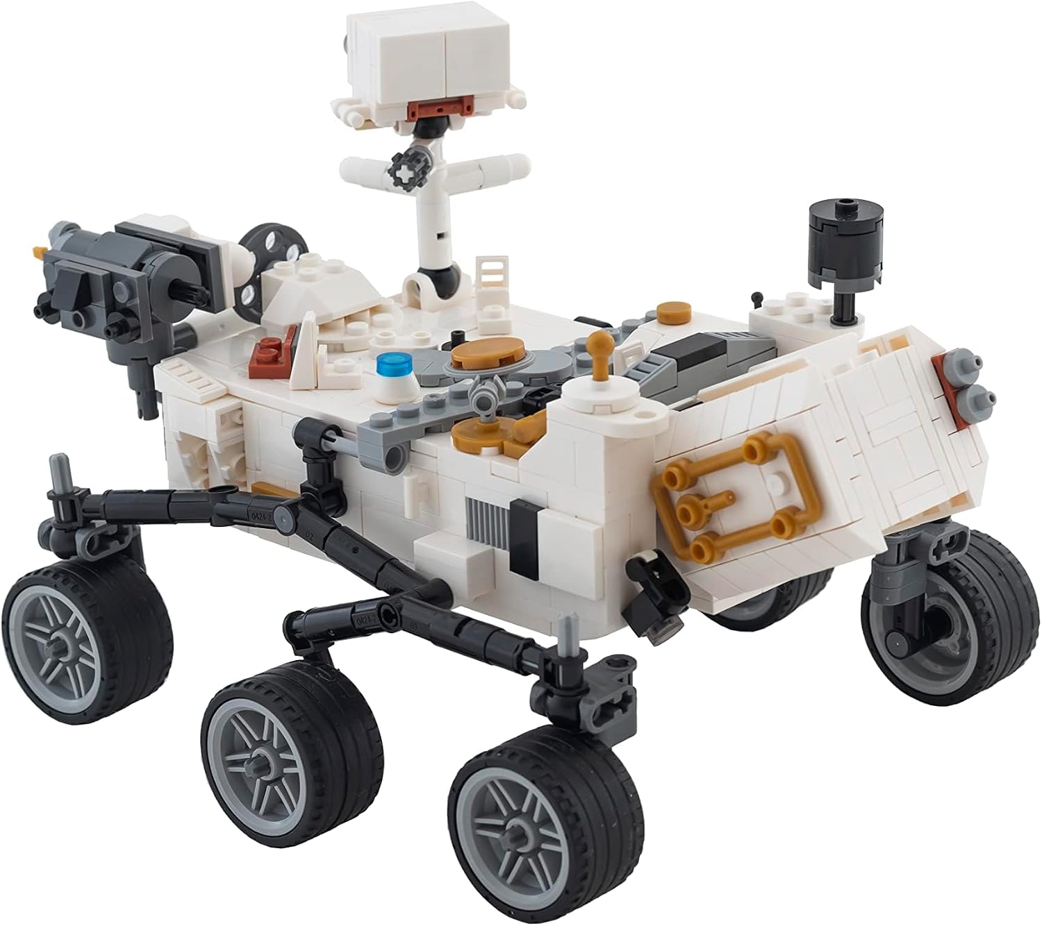 Brick Loot Mars Rover Building Set, 603-Piece Space Exploration Brick Model