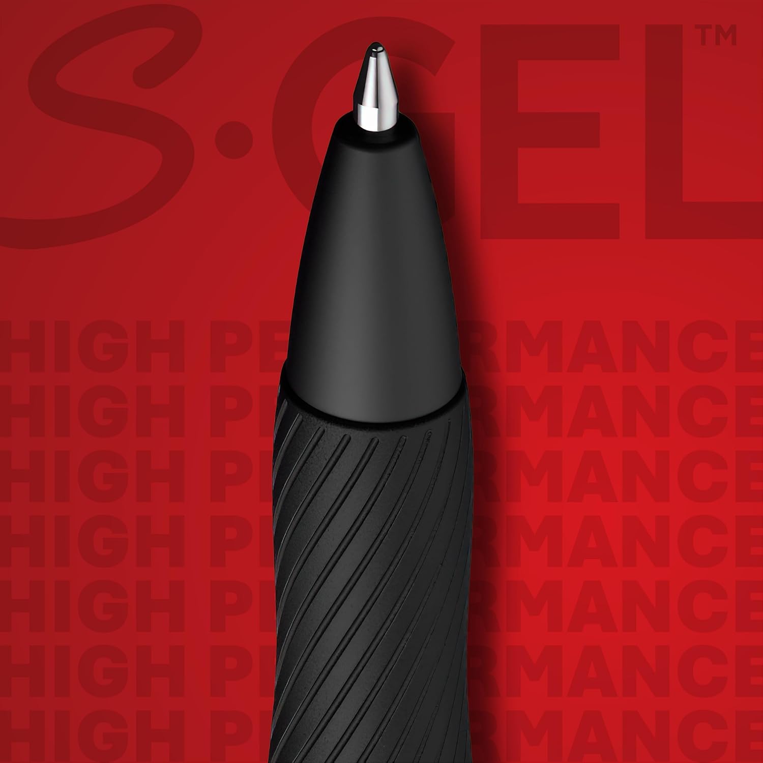 Sharpie S-Gel Gel Pens, Black Barrel, Medium Point (0.7mm), Assorted Ink Colors, 4 Count - Writing, Note-Taking, Journaling, School Supplies