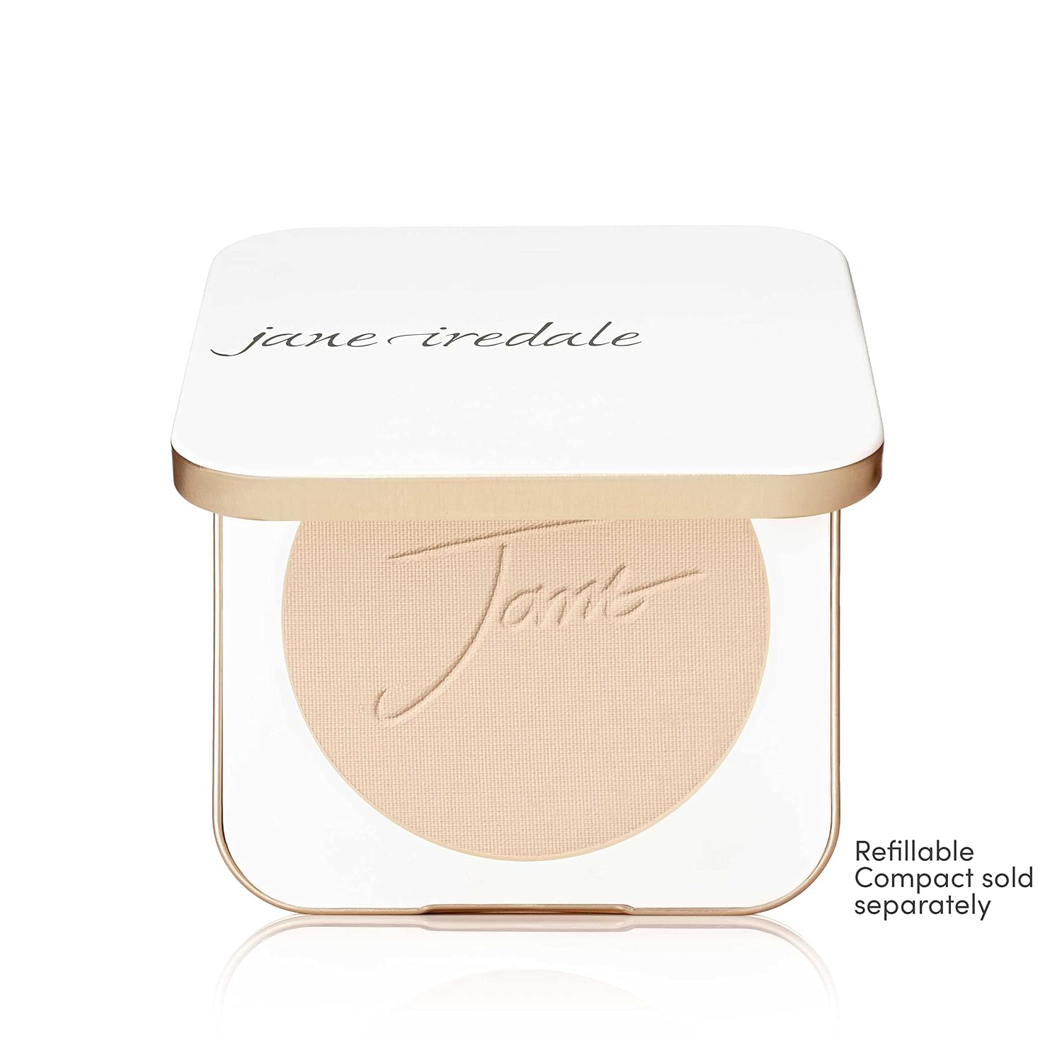 jane iredale PurePressed Base Mineral Foundation Refill or Refillable Compact Set| Semi Matte Pressed Powder with SPF | Talc Free, Vegan, Cruelty-Free