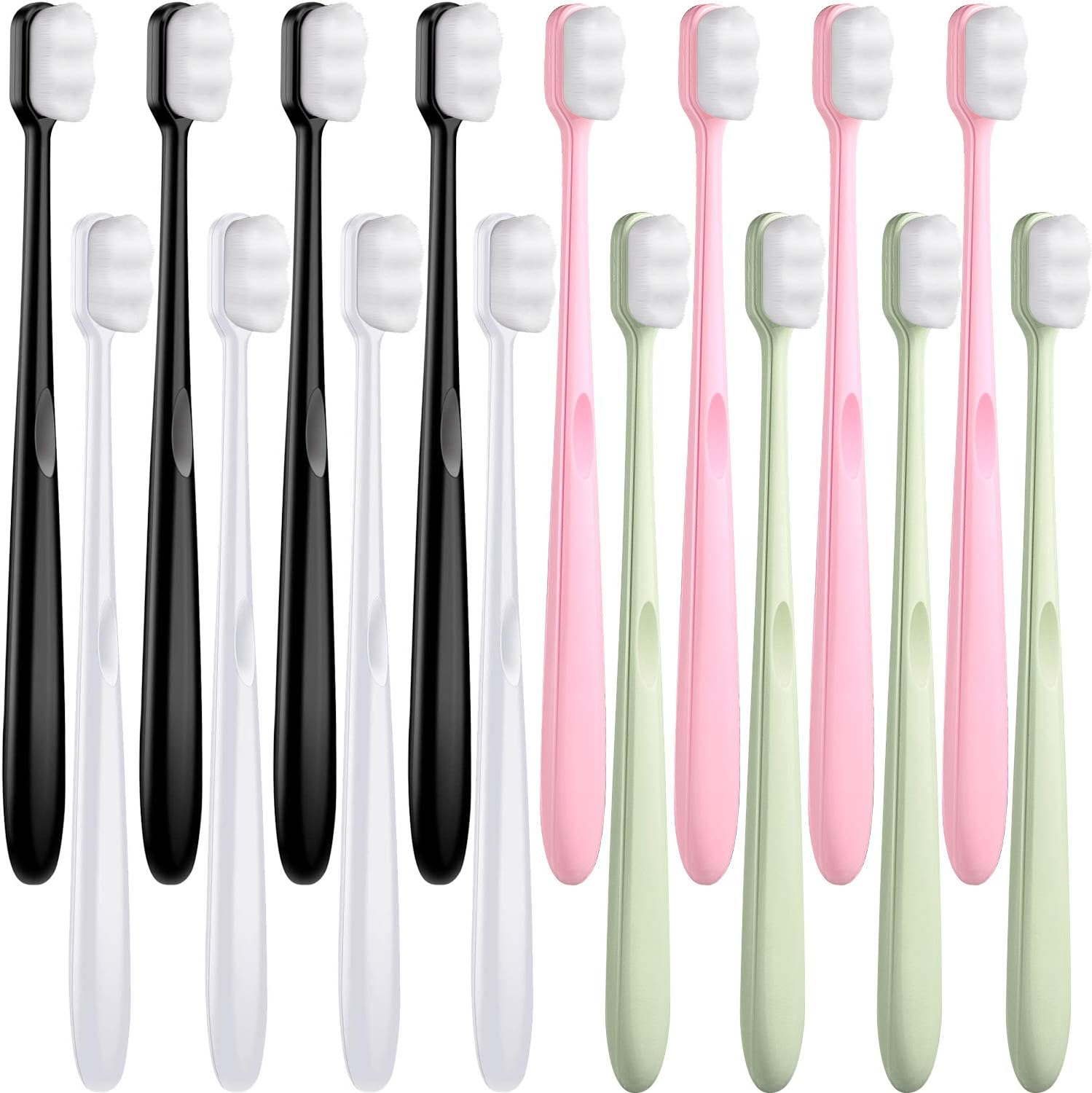 Patelai 16 Pieces Extra Soft Toothbrush 20000 Bristles