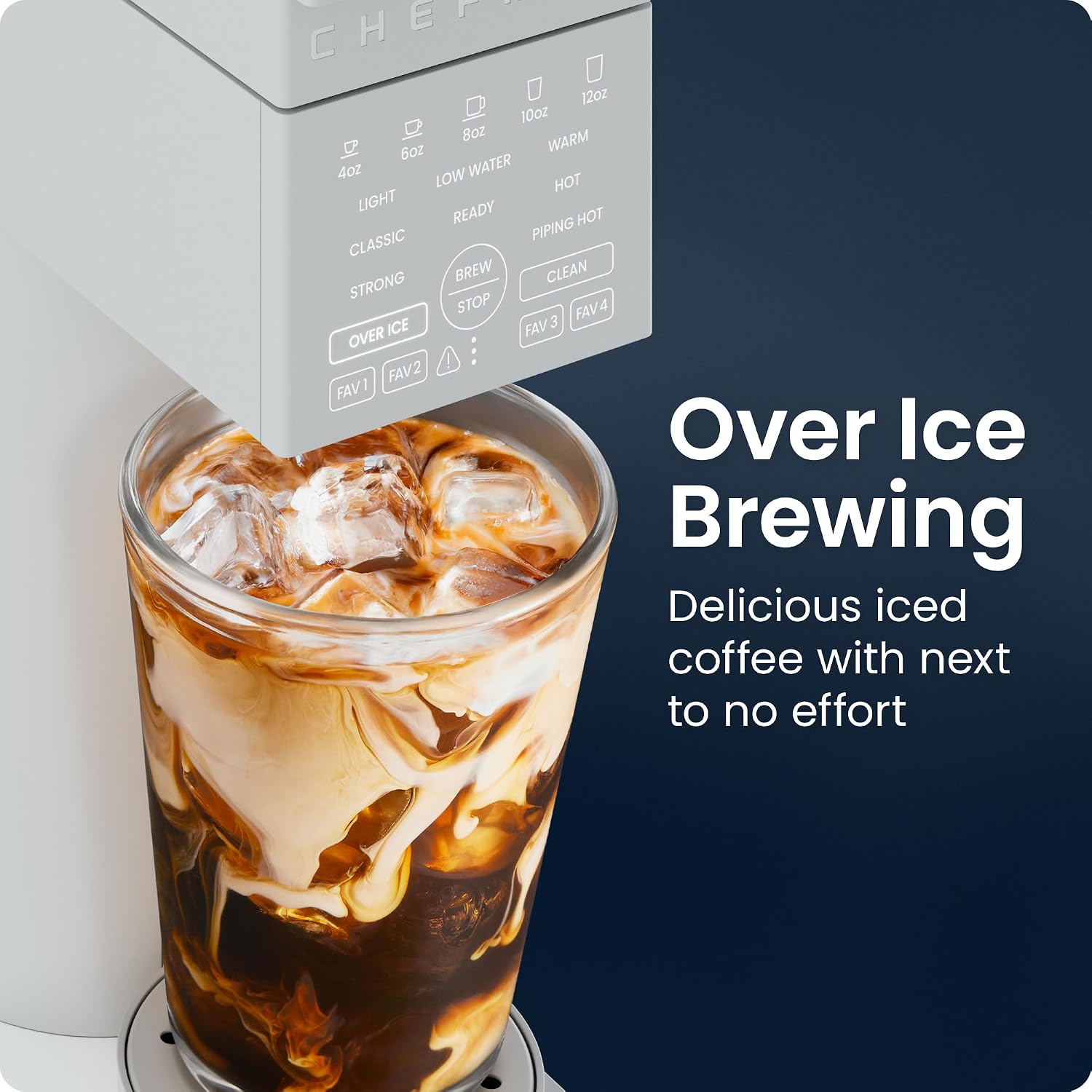 Chefman 12-Cup Programmable Coffee Maker, Electric Brewer, Auto Shut Off, Digital Display w/Auto-Brew Function, Anti-Drip Pot