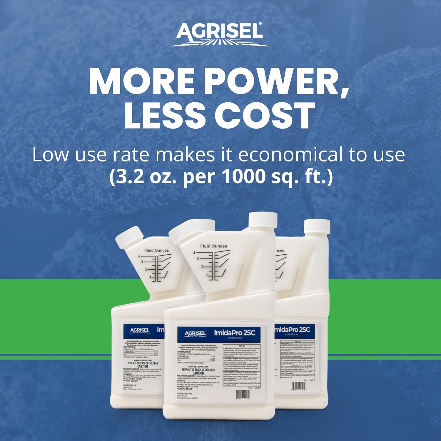 Agrisel ImidaPro 2SC/Midash 2SC Insect & Pest Control, 32 Ounces | Outdoor Use Only, Broad Spectrum, Residential & Commercial, Effective Against 100+ Pests
