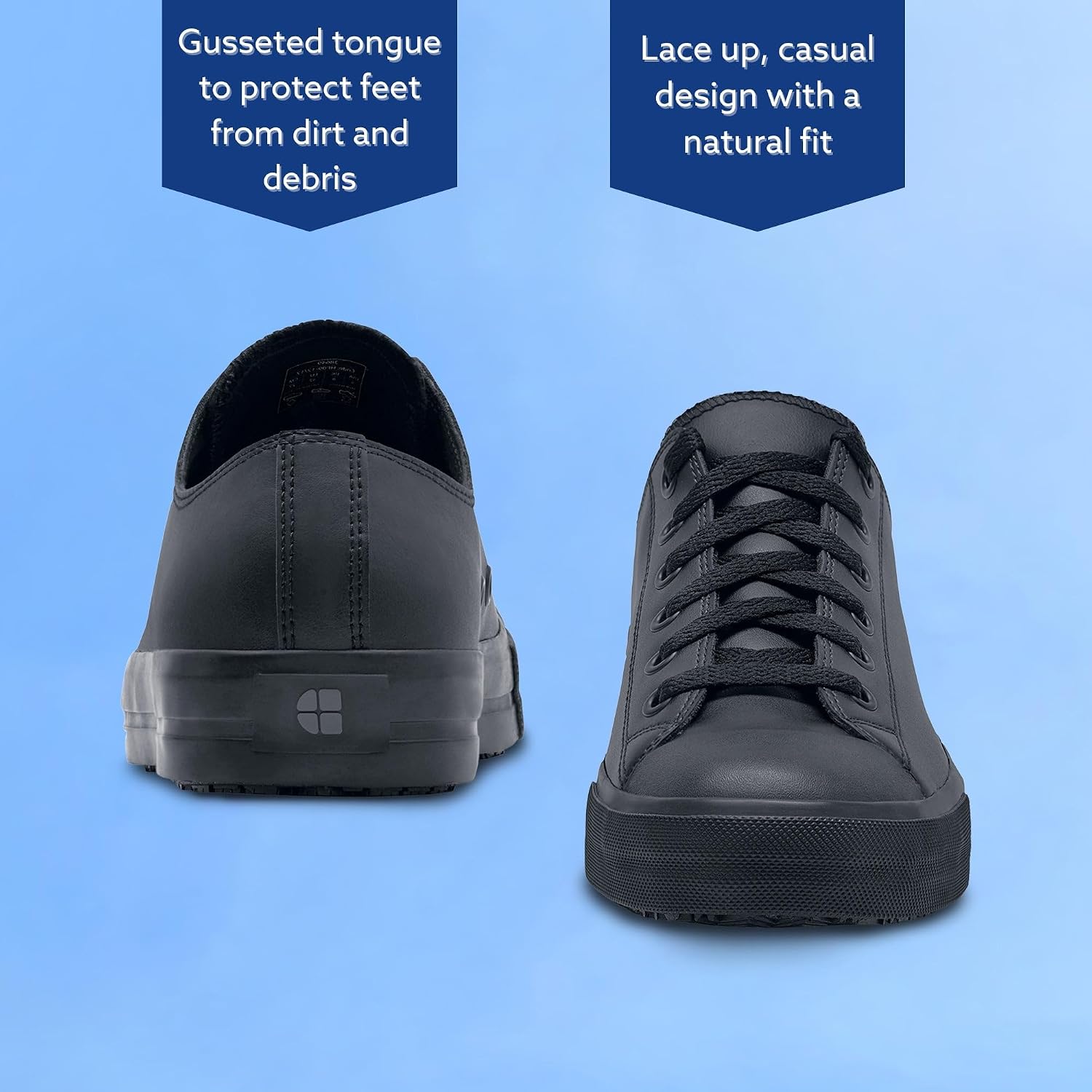 Shoes For Crews Delray Unisex Work Sneaker, Non-Slip, Water-Resistant