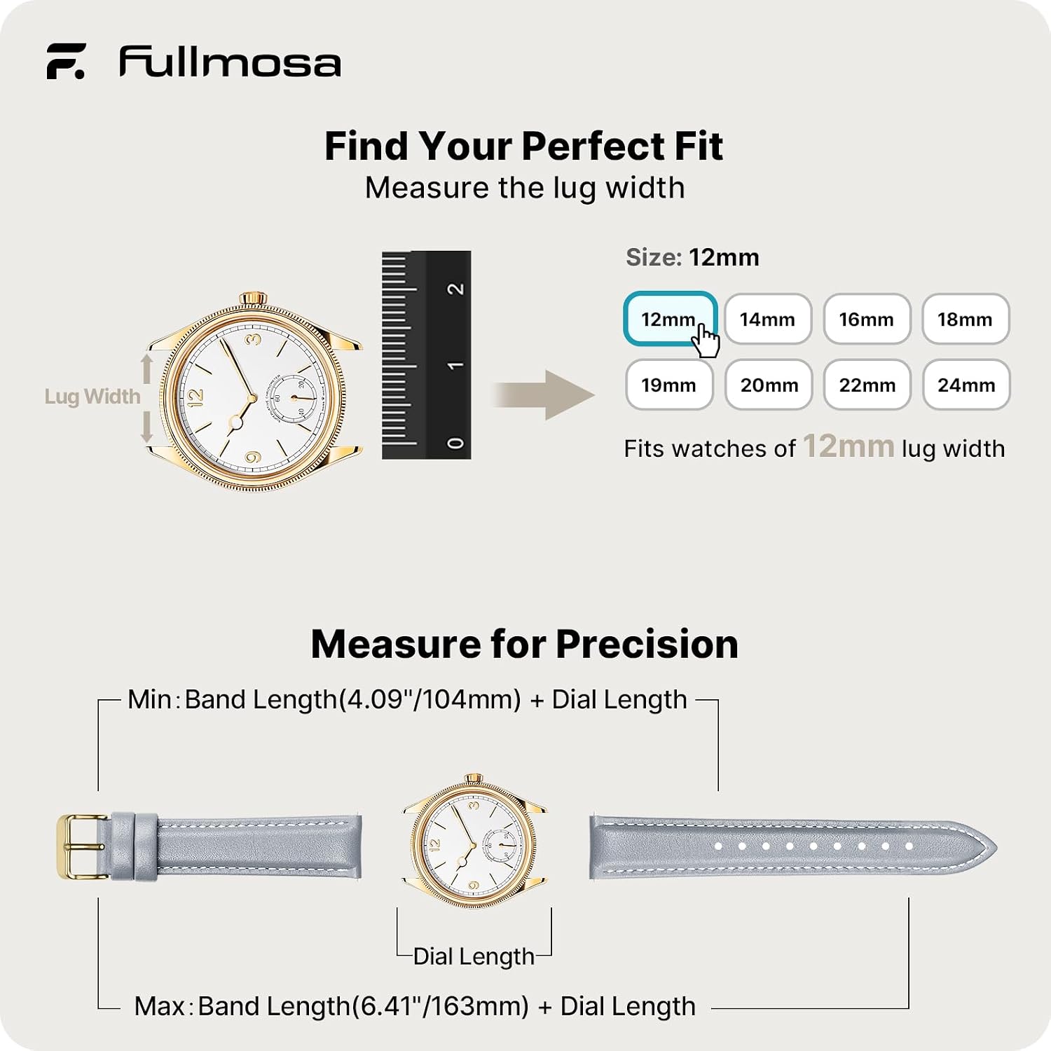 Fullmosa 22mm Quick Release Leather Watch Band for Garmin Samsung Galaxy | Strap for Garmin Vivoactive 4 45mm,Garmin Venu 4(45mm)/Venu 3/Venu 2,Samsung Galaxy Women Men, Red&Silver Buckle