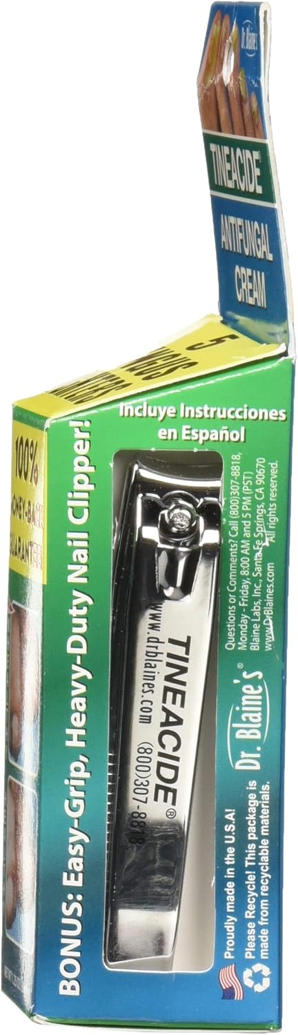 Dr. Blaine's Tineacide Antifungal Cream, 1.25 Ounce