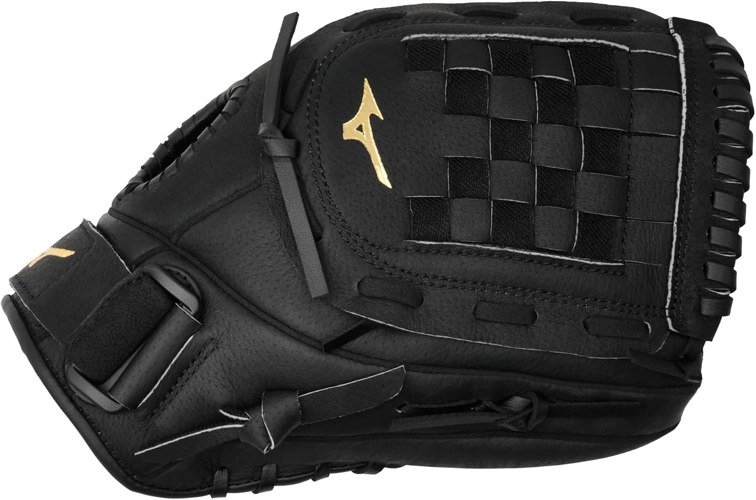 Mizuno Prospect PowerClose Youth Baseball Glove Series I V-Flex Notch I Parashock Palm Pad I Buttersoft Palm Liner
