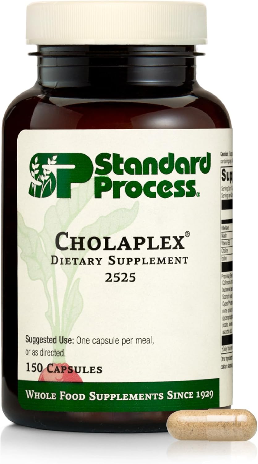 Standard Process Cholaplex - Supplement to Support Heart Health - Supports Healthy Blood Flow & Vascular System - Dietary Supplement to Support