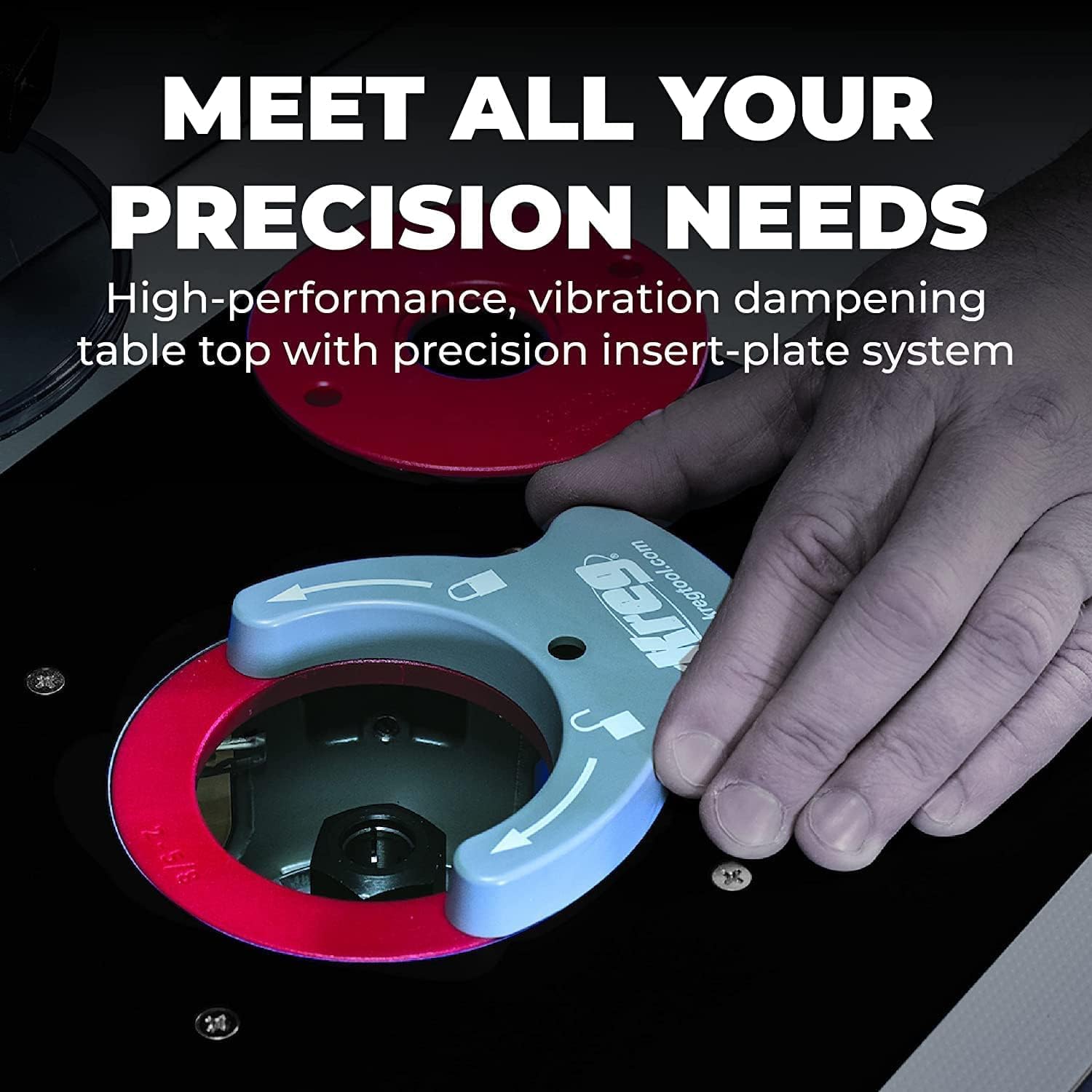 Kreg PRS1045 Precision Router Table System - Self-Squaring Fence System - Sits on Precision Router Table Top - Carpentry Tools & Accessories