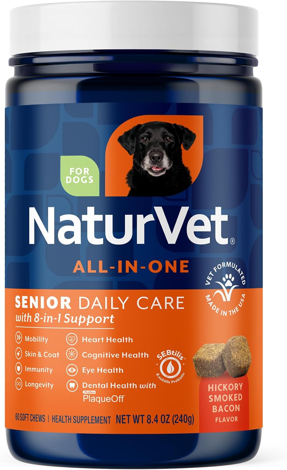 NaturVet All-in-One Cat & Dog Supplement Daily Multivitamin - 13 Oz Powder | Daily Multivitamin for Dogs & Cats - Supports Digestion, Skin & Coat with Omega-3, 6, 9 in a Wheat-Free Formula, 13 Oz Powder