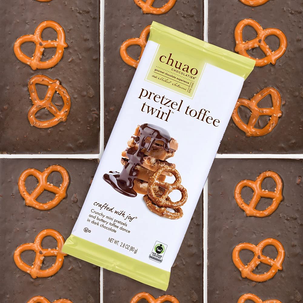 Chuao Chocolatier Ravishing Rocky Road Milk Chocolate Bars | Gourmet Almond Vegan Marshmallows Artisan No Preservatives | 10 Pack (2.8 oz each)