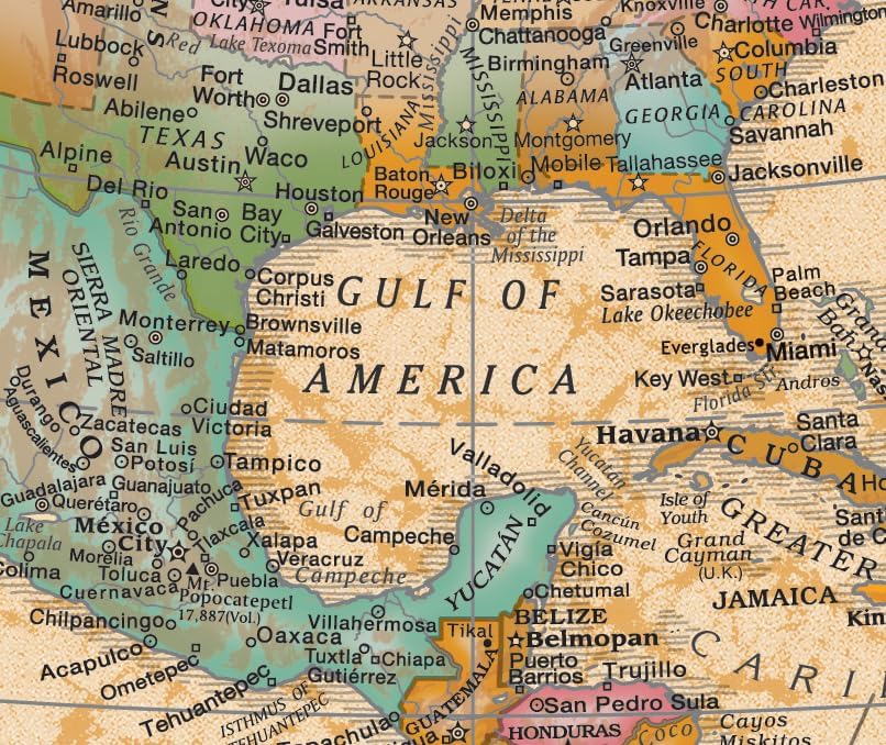 Replogle Globes Franklin World Globe, Antique Ocean, 12-Inch Diameter,Over 4,000 Place Names