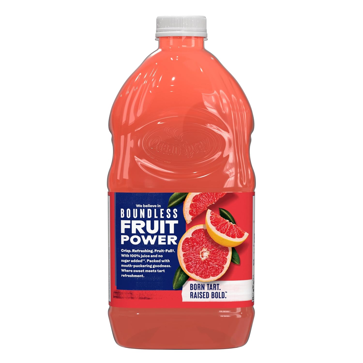 Ocean Spray 100% Juice, Ruby Red Grapefruit, 60 Ounce Bottle (Packaging May Vary)