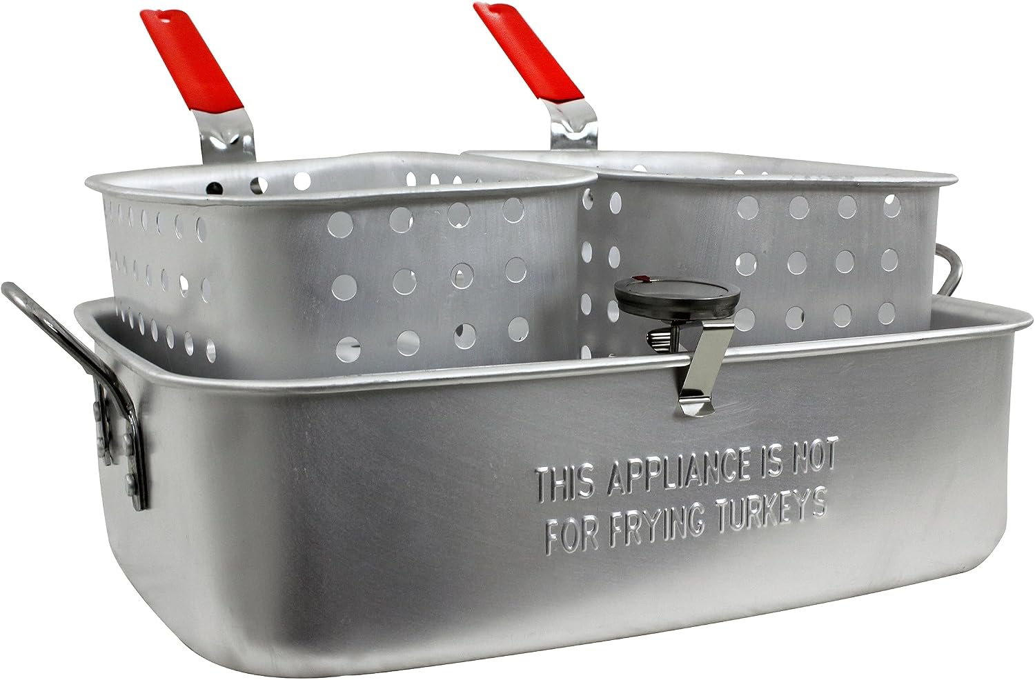 Chard FFPA105 Fish and Wing Fryer, Silver