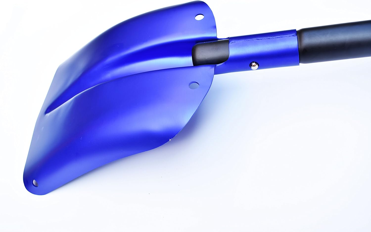 Portable Telescopic Aluminum Utility Car Adjustable Extended Edition Snow Shovel (Blue)