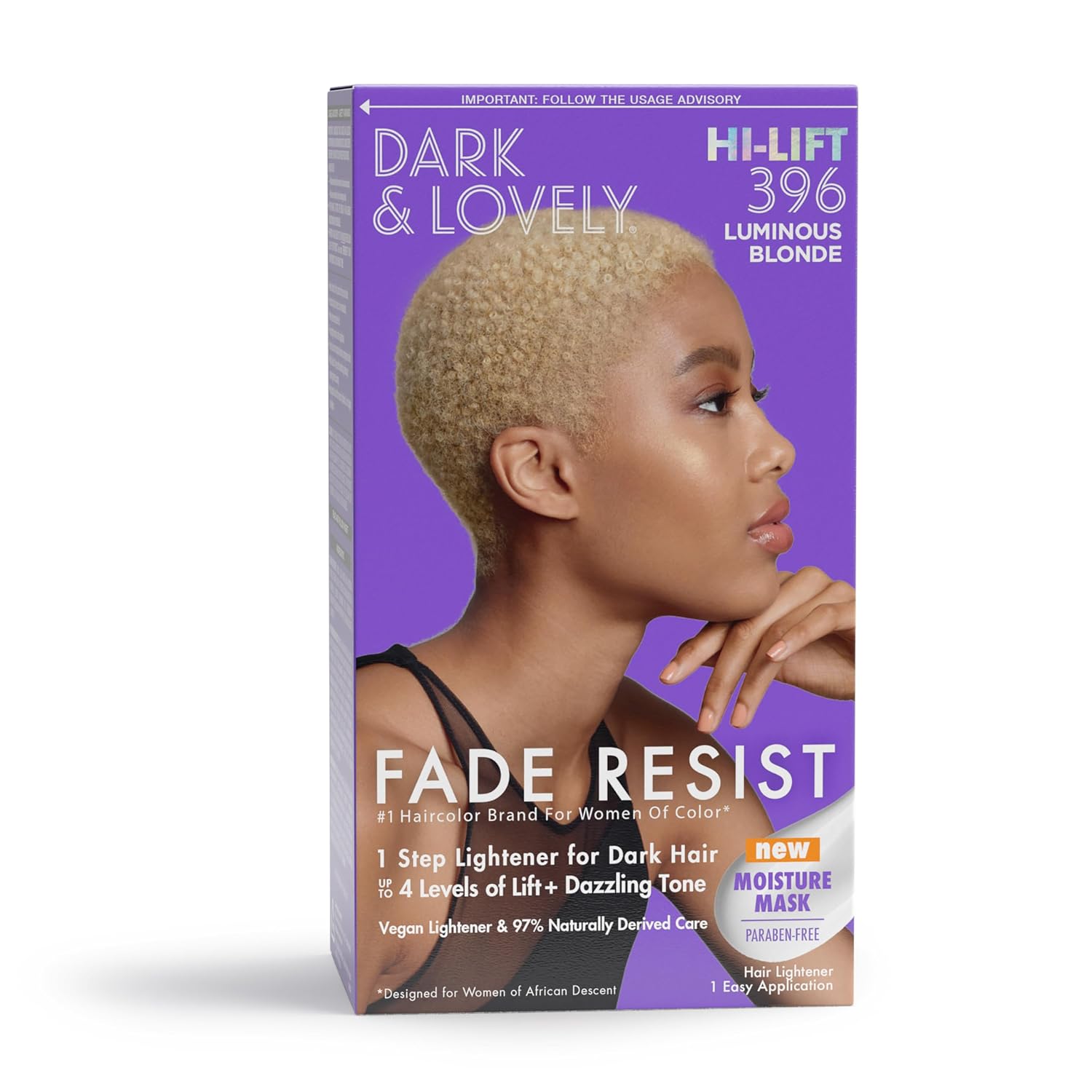 SoftSheen-Carson Dark and Lovely Fade Resist Rich Conditioning Color, Honey Blonde 378