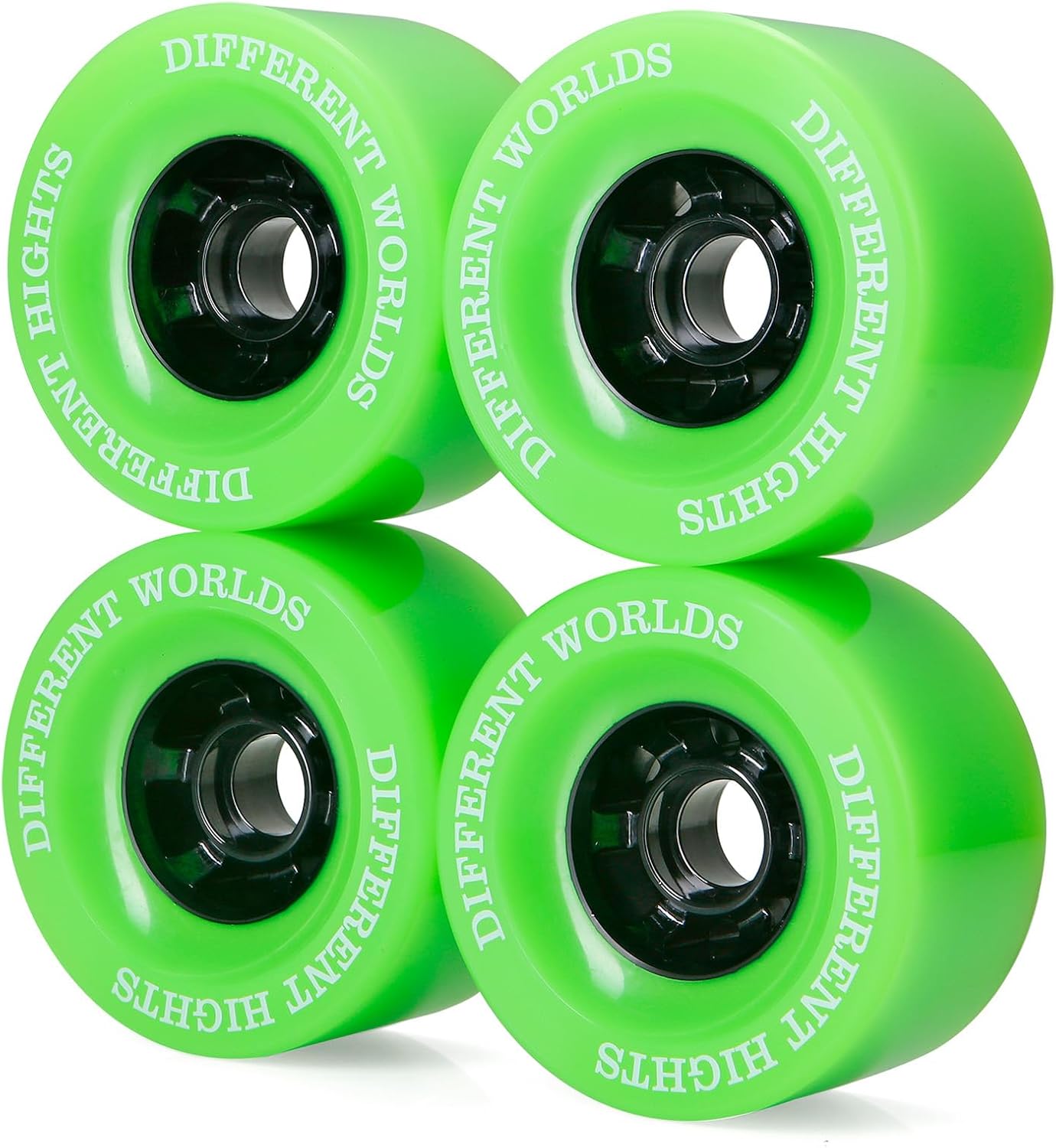 vanpro DIY Electric Skateboard Longboards Wheel 90MM 9052 pu for Cruising, Carving, Free-Style, Wheels Flywheels 608rs Bearings Cored Classics Wheel