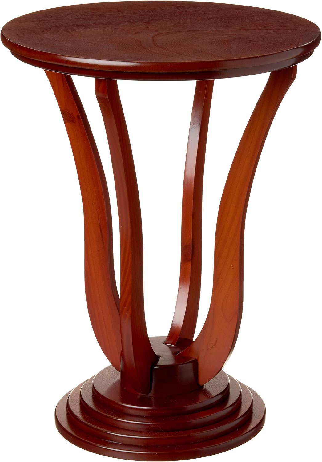 Frenchi Furniture Table, L 19.70 inch x W 19.70 inch x H 25.80 inch, Espresso