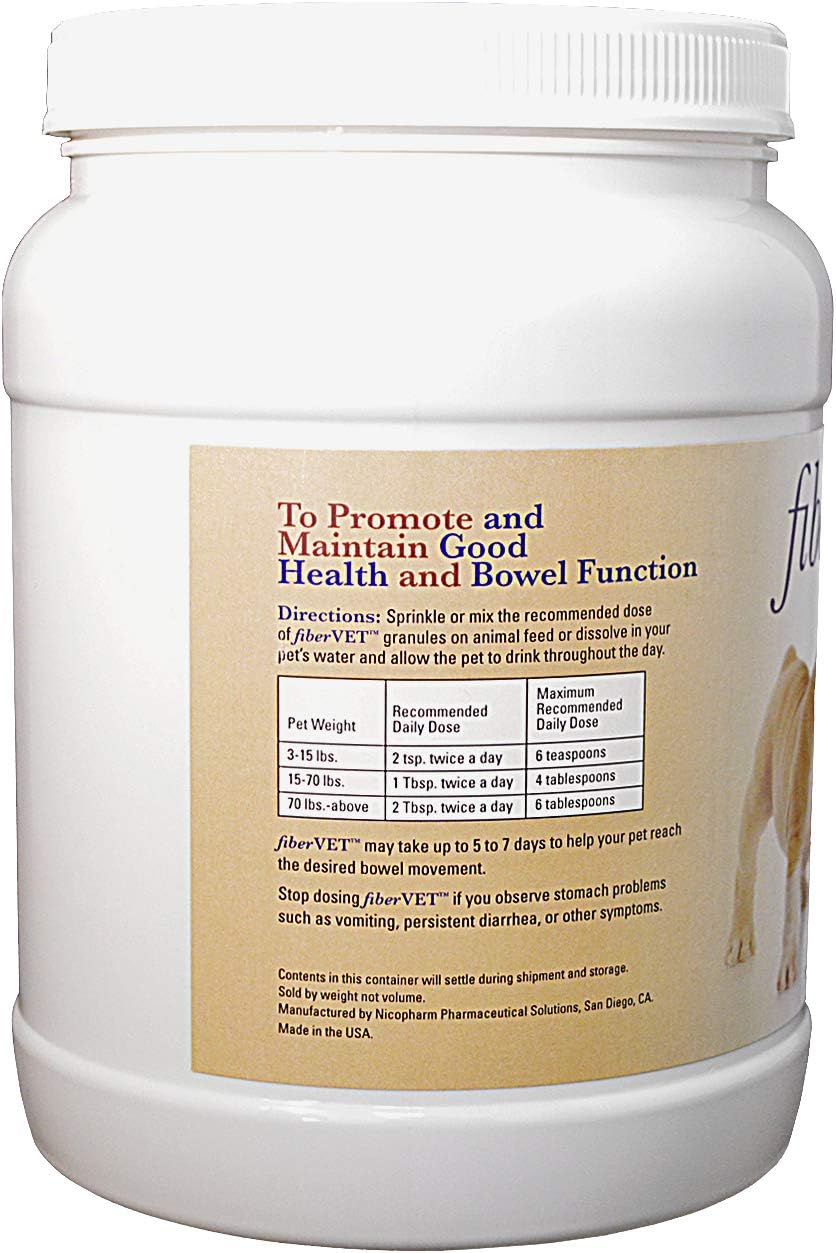Fiber Supplement for Dogs and Cats - Veterinarian Recommended