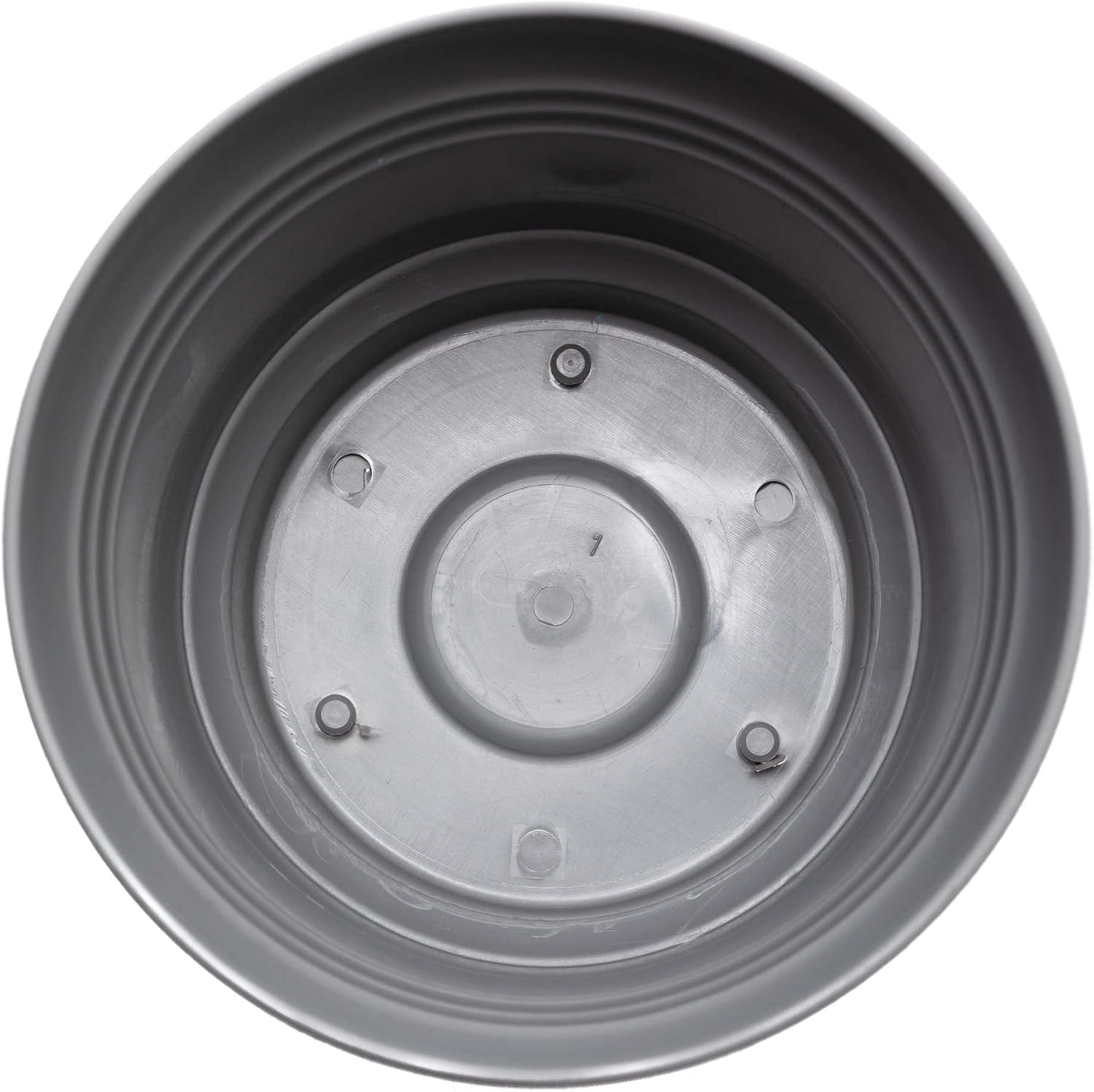 Bloem Saturn Planter with Saucer, 10", Calypso (SP1027)