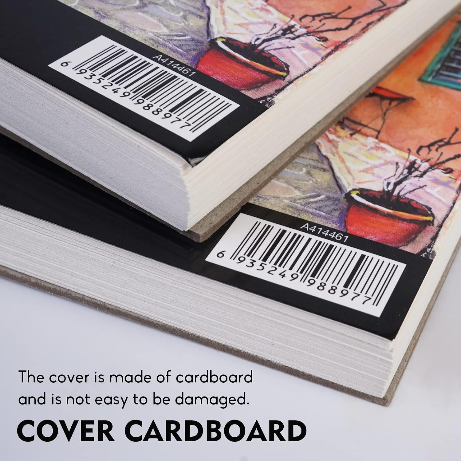 conda 8.5"x11" Sketch Book, 80 Sheets (68 lb/100gsm), Spiral Bound Artist Sketch Pad, Durable Acid Free Drawing Paper for Drawing Painting
