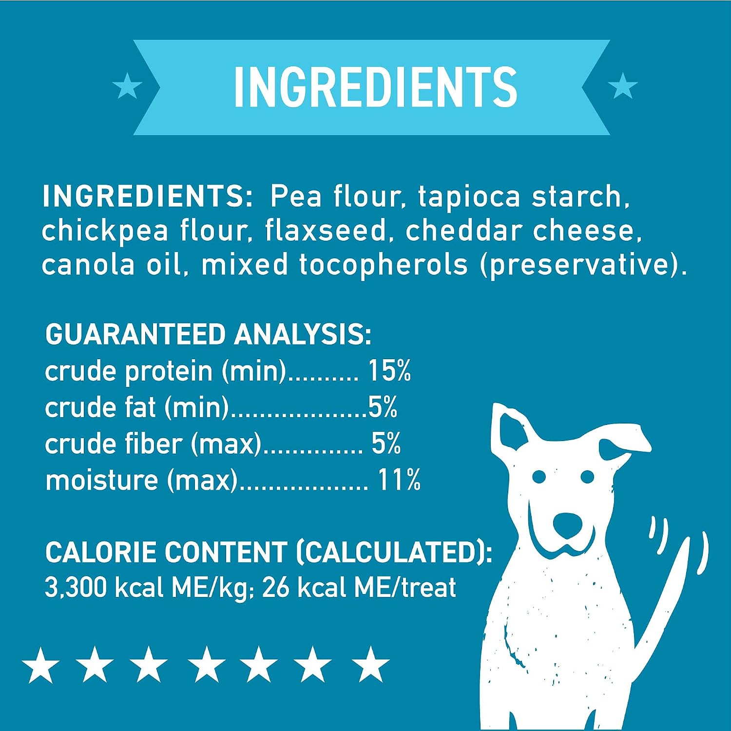 Cloud Star Wag More Bark Less - Dog Treats - Crunchy Biscuits - Grain Free Cheddar Cheese - 14 oz Box