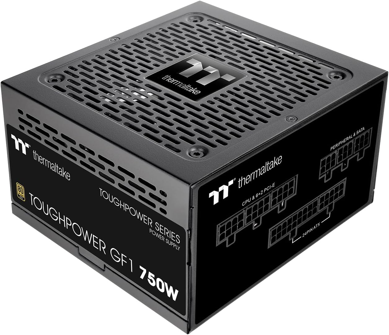 Thermaltake Toughpower GX2 80+ Gold 600W SLI/Crossfire Ready Continuous Power ATX 12V V2.4/EPS V2.92 Non Modular Power Supply 5 Year Warranty