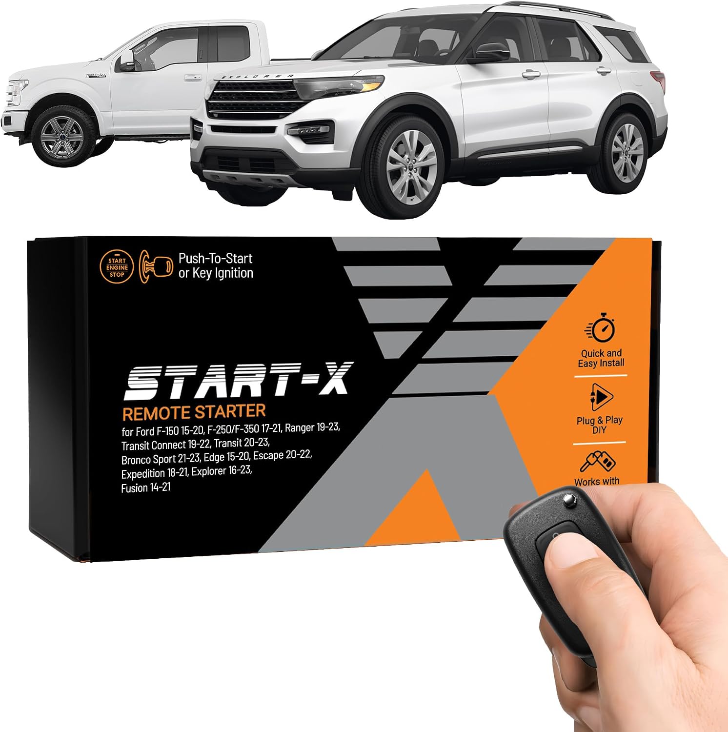 Start-X Remote Start Kit for Ford F-150/250/350