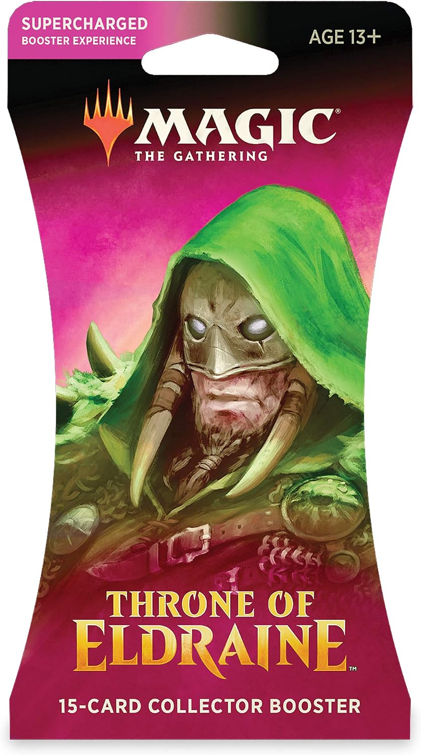 The Gathering Throne of Eldraine Collector Booster | 15 Card Booster Pack | Special Collector Cards