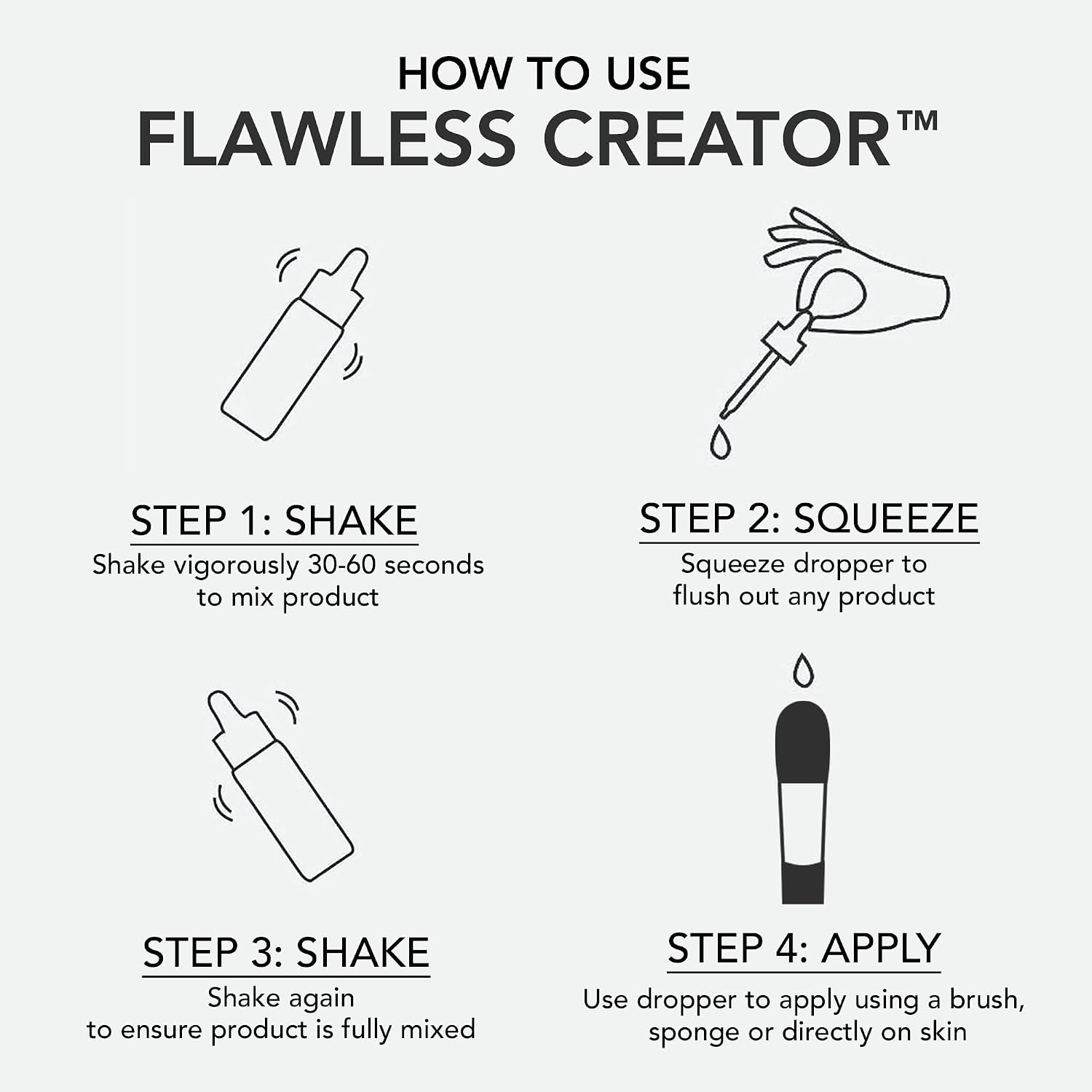 Dermablend Flawless Creator Multi-Use Liquid Foundation Makeup, Full Coverage Lightweight Buildable Foundation, Natural Finish, 1 Fl oz.