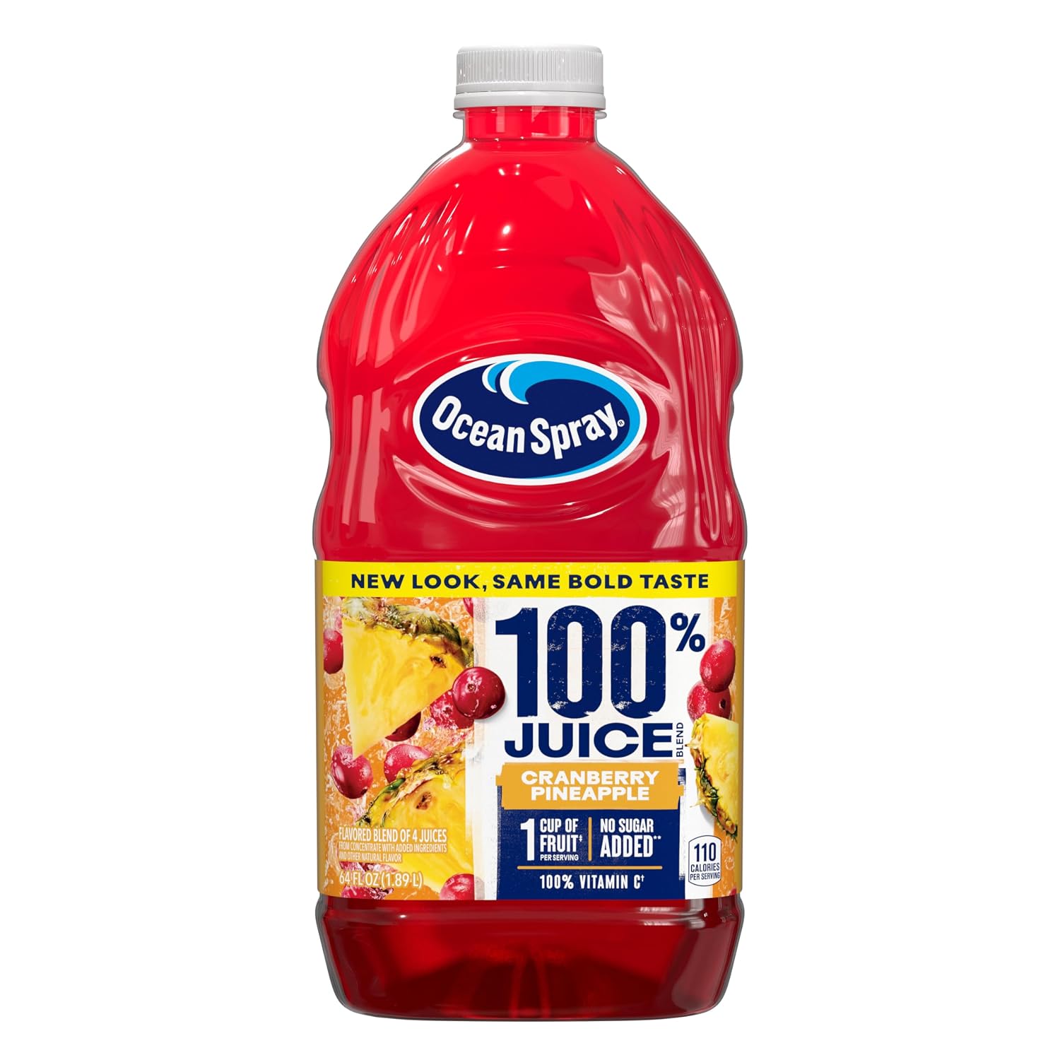 Ocean Spray 100% Apple Juice, 60 Fl Oz (Pack of 8)