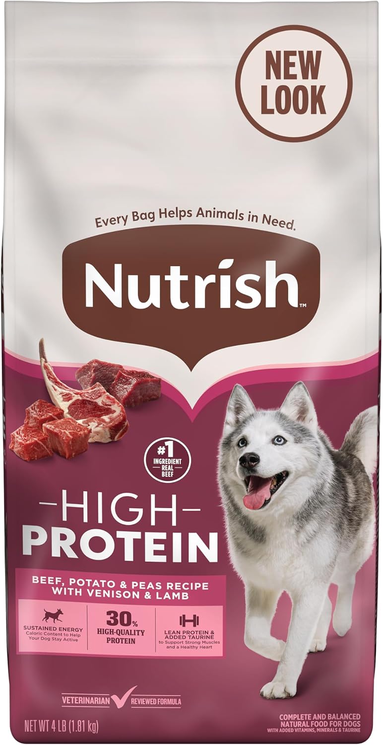 Nutrish High Protein Dry Dog Food, 23 lb. Bag (Rachael Ray)