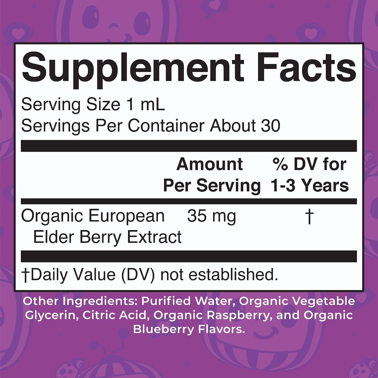 MARYRUTH'S Elderberry Liquid Drops for Adults & Kids, 1 oz, Immune Support | Immune Support, 150mg Elderberry Extract, USDA Organic, Sugar Free, Vegan