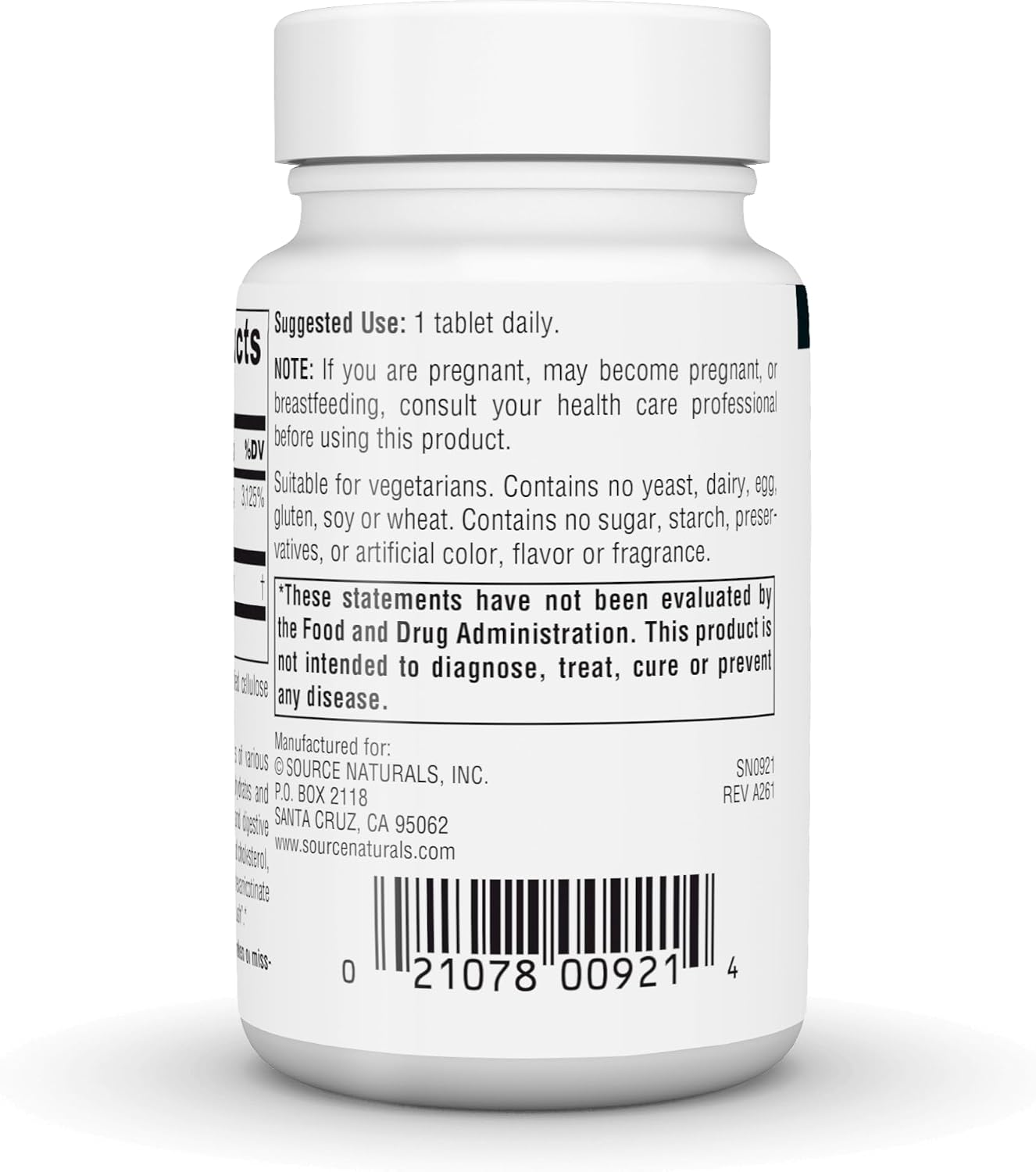 Source Naturals No-Flush Niacin, B-3, 500 mg - 60 Vegetarian Tablets | Cardiovasular Health | Energy Support*