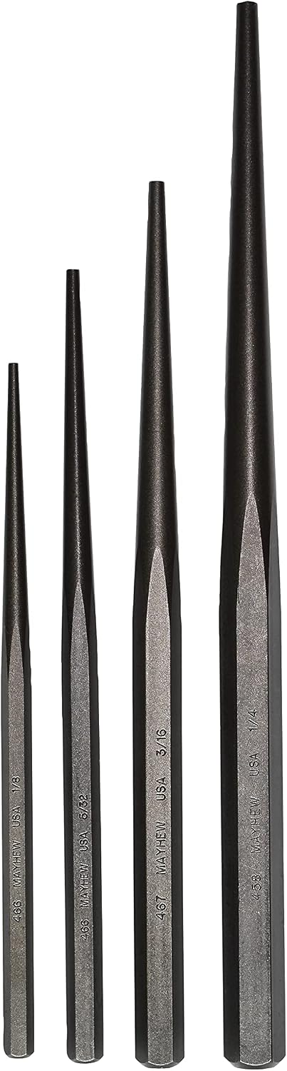 Mayhew 76235 4-Piece Line-Up Punch Kit
