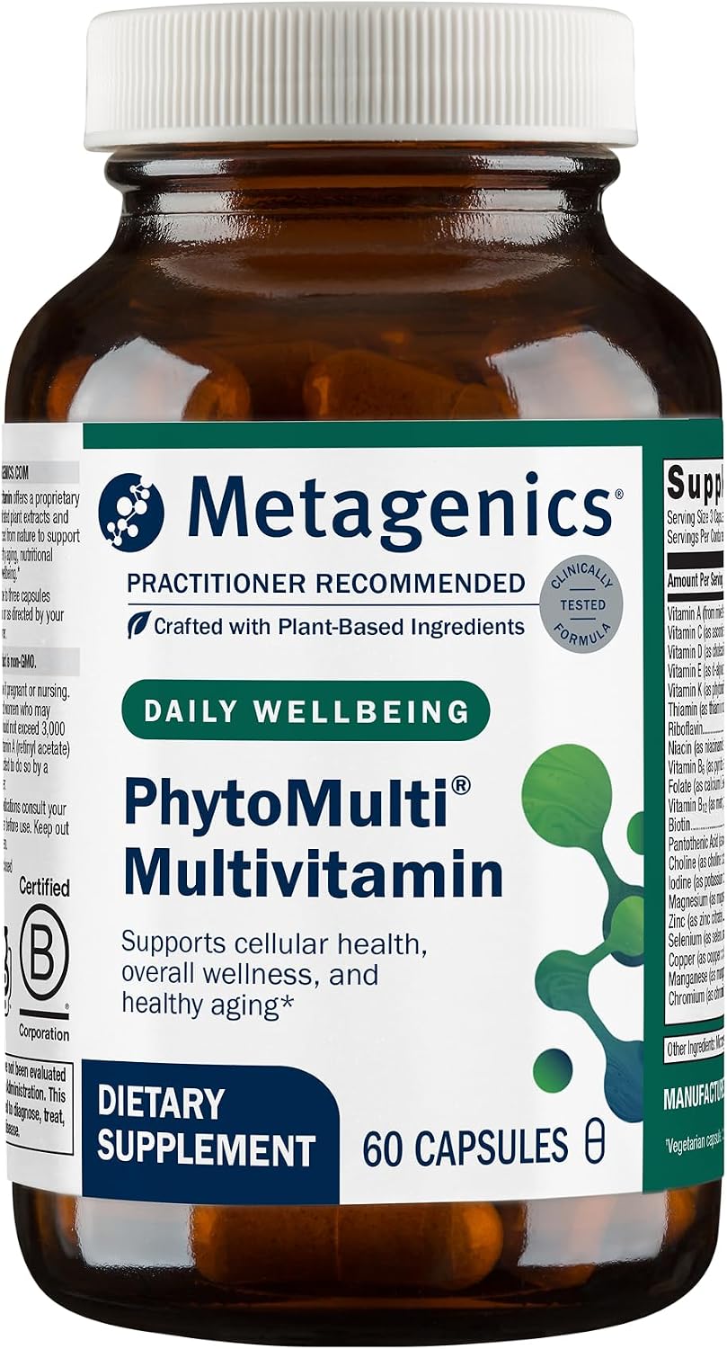 Metagenics PhytoMulti Multivitamin - 20+ Essential Vitamins & Minerals with Phytonutrients - Supports Healthy Aging, Cellular Health