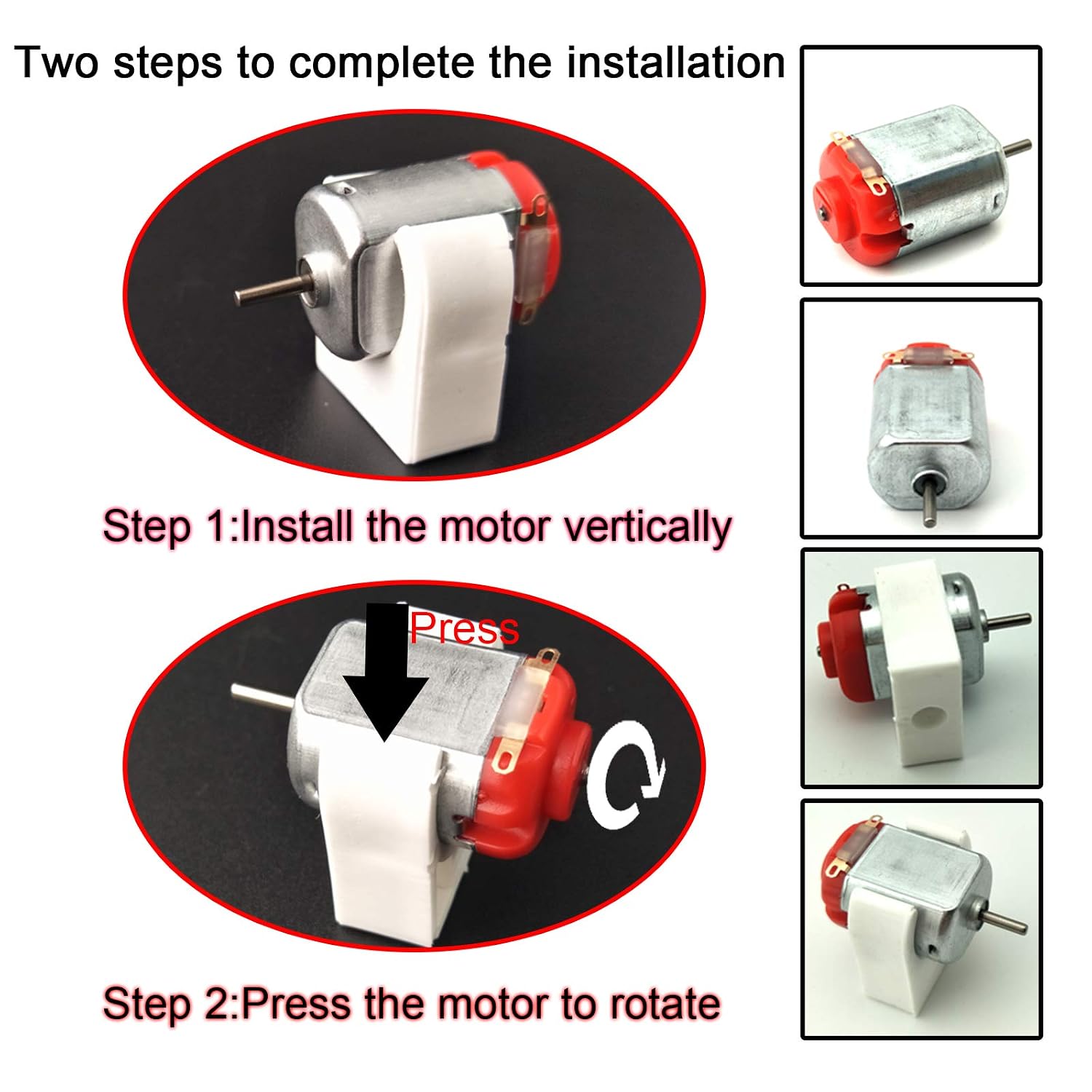 10pcs Micro 130 DC Motor Strong Magnetic Brushed Electric DC 3V -12V 25000 RPM Cars Toys Electric Motor