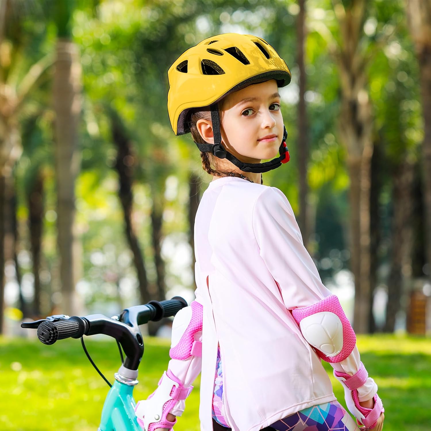Kids Bike Helmet,2 Sizes for Youth Child Girls & Boys