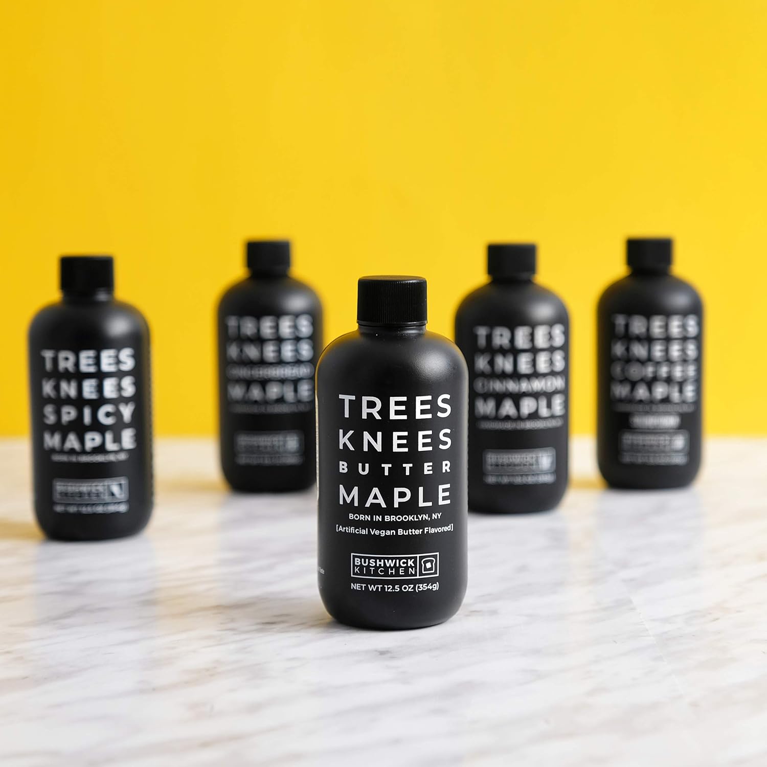 Trees Knees Spicy Maple Syrup, 11.5oz Grade A Organic Maple Syrup | Grade A Organic Maple Syrup - Habanero Infused - Made in the USA - Chicken, Bacon, Waffles & Breakfast Sandwiches