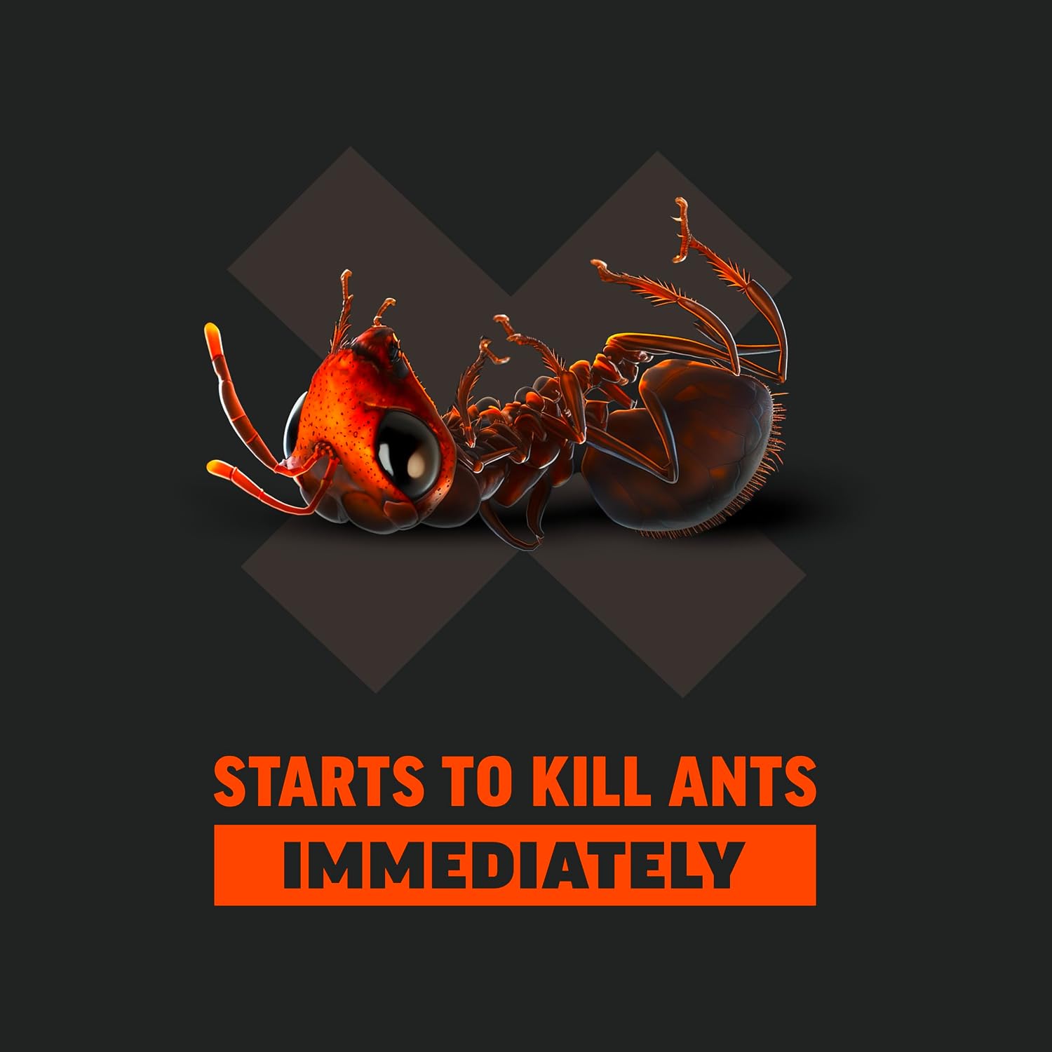 Amdro Fire Ant Killer for Mounds, 1 Lb | Dual-action fire ant killer granules, targets visible and hidden mounds, kills imported and native fire ants