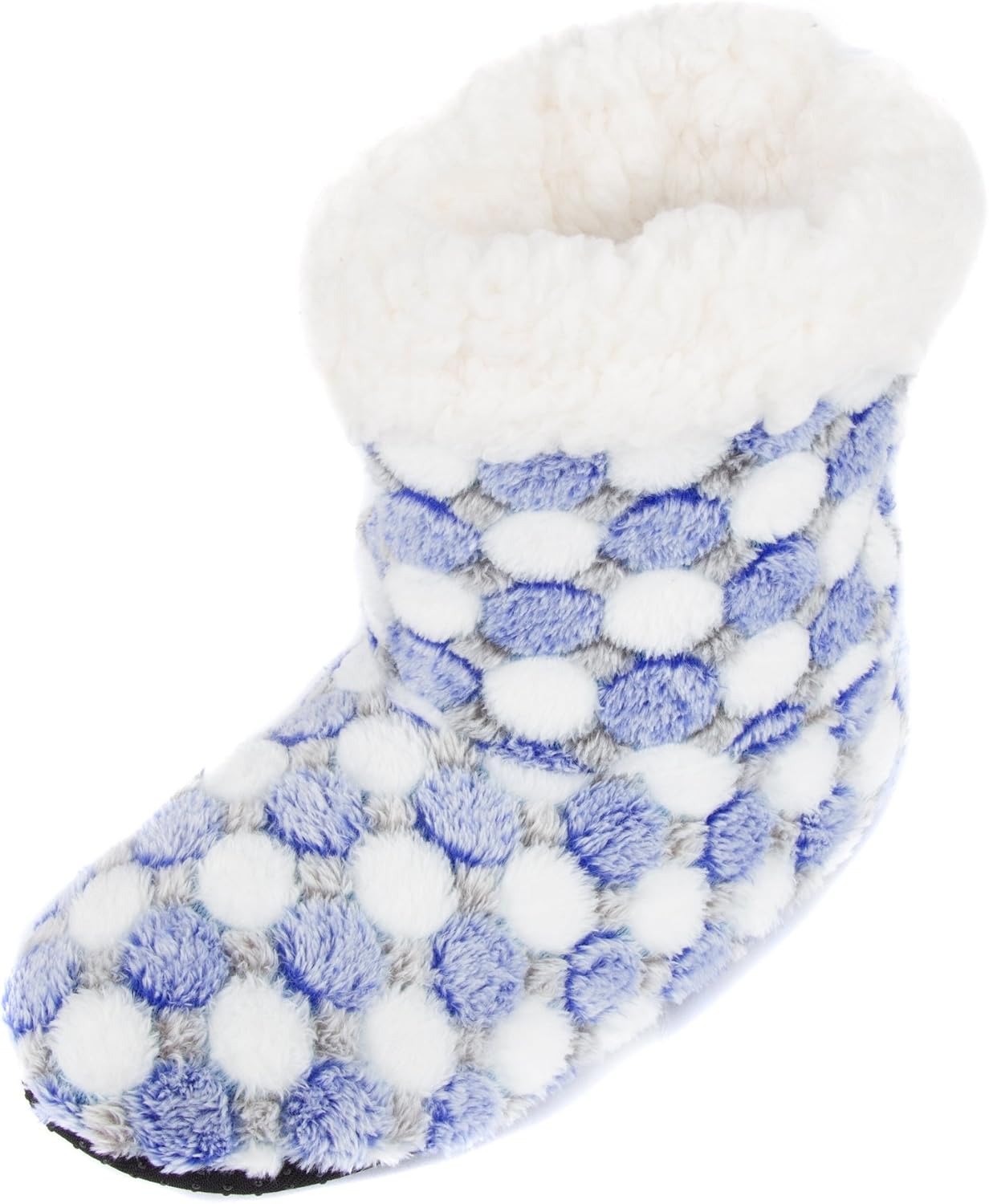 Leisureland Women's Fleece Lined Bootie Slippers