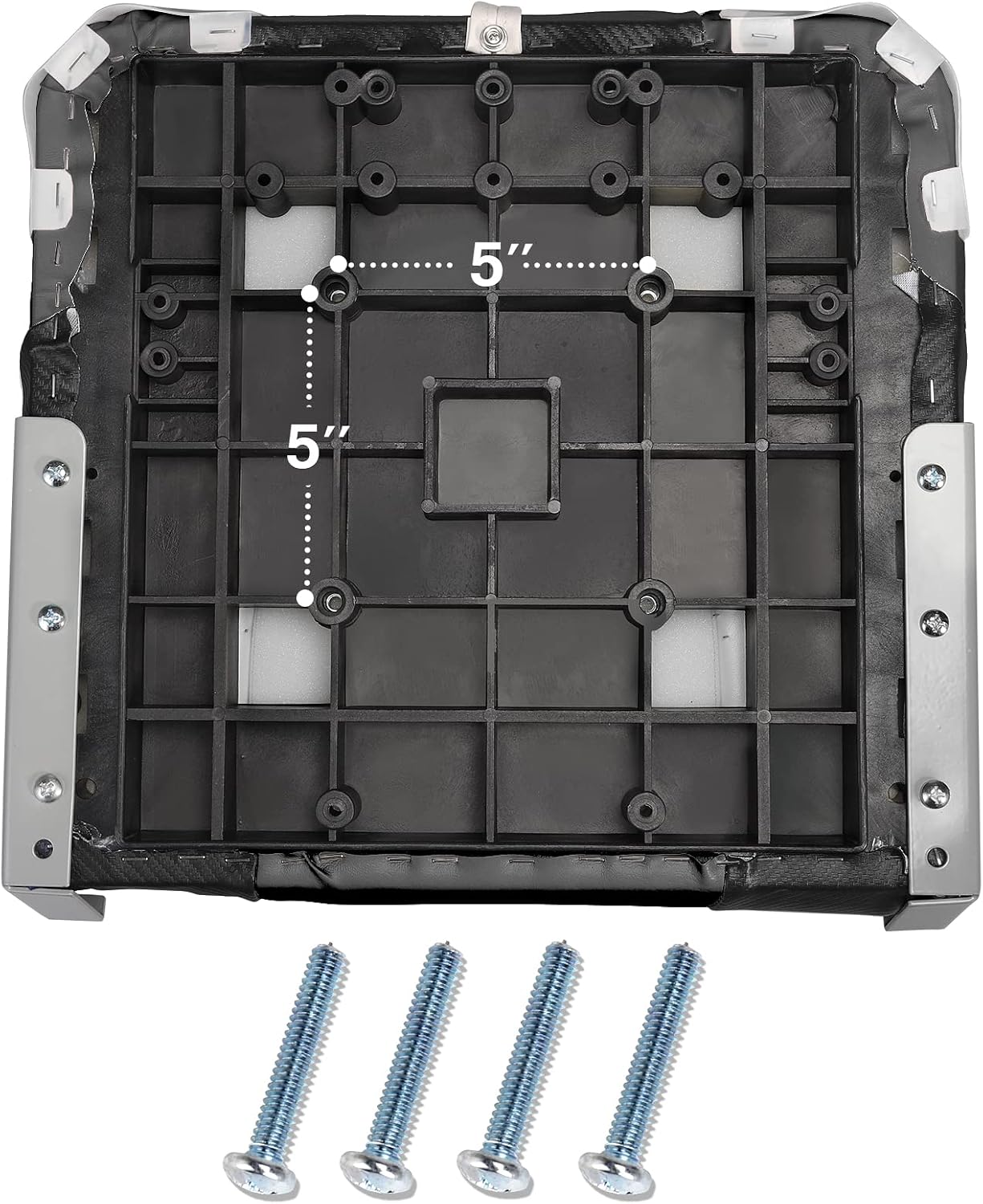 Leader Accessories Low/High Back Folding Fishing Marine Boat Seat 2 Pack