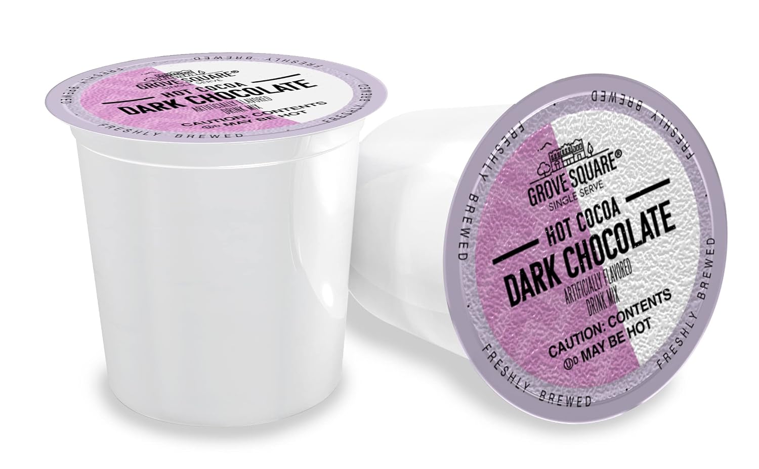 Grove Square Hot Cocoa Dark Chocolate, 24 Single Serve Cups