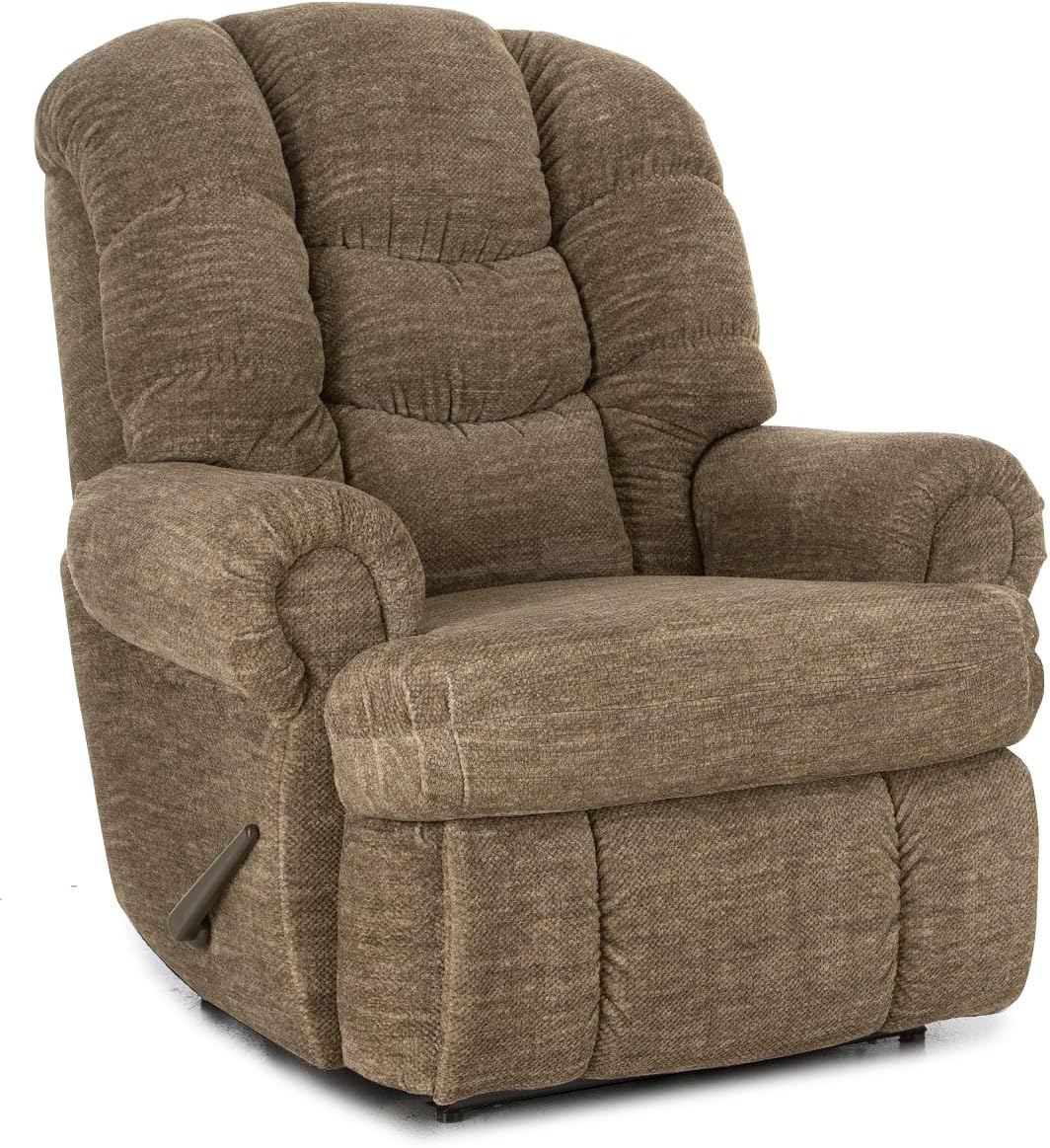 Stallion Big Man (Extra Large) King of Comfort Wallsaver Recliner. Weight Capacity 500 lbs. Extended Length 79" Seat Width 25".
