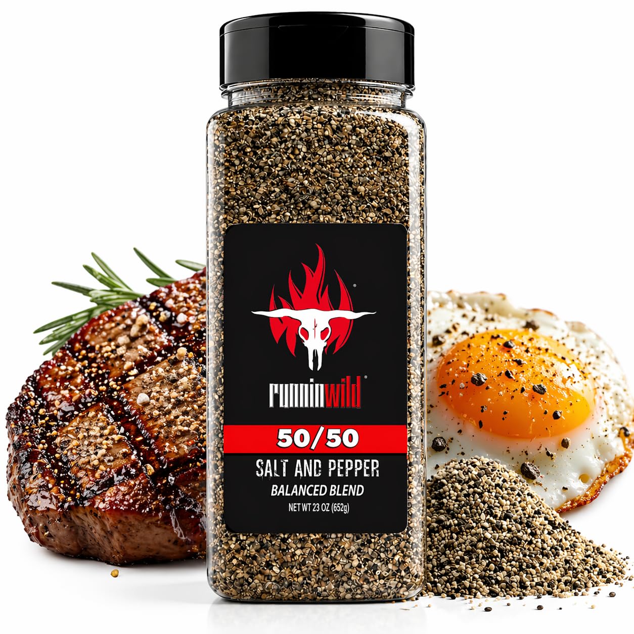 Gourmet Brisket Seasoning | Brisket Rub for Smoker or Grill | No Artificial Flavors | No MSG added | Runnin’ Wild Foods, 6.4 ounces