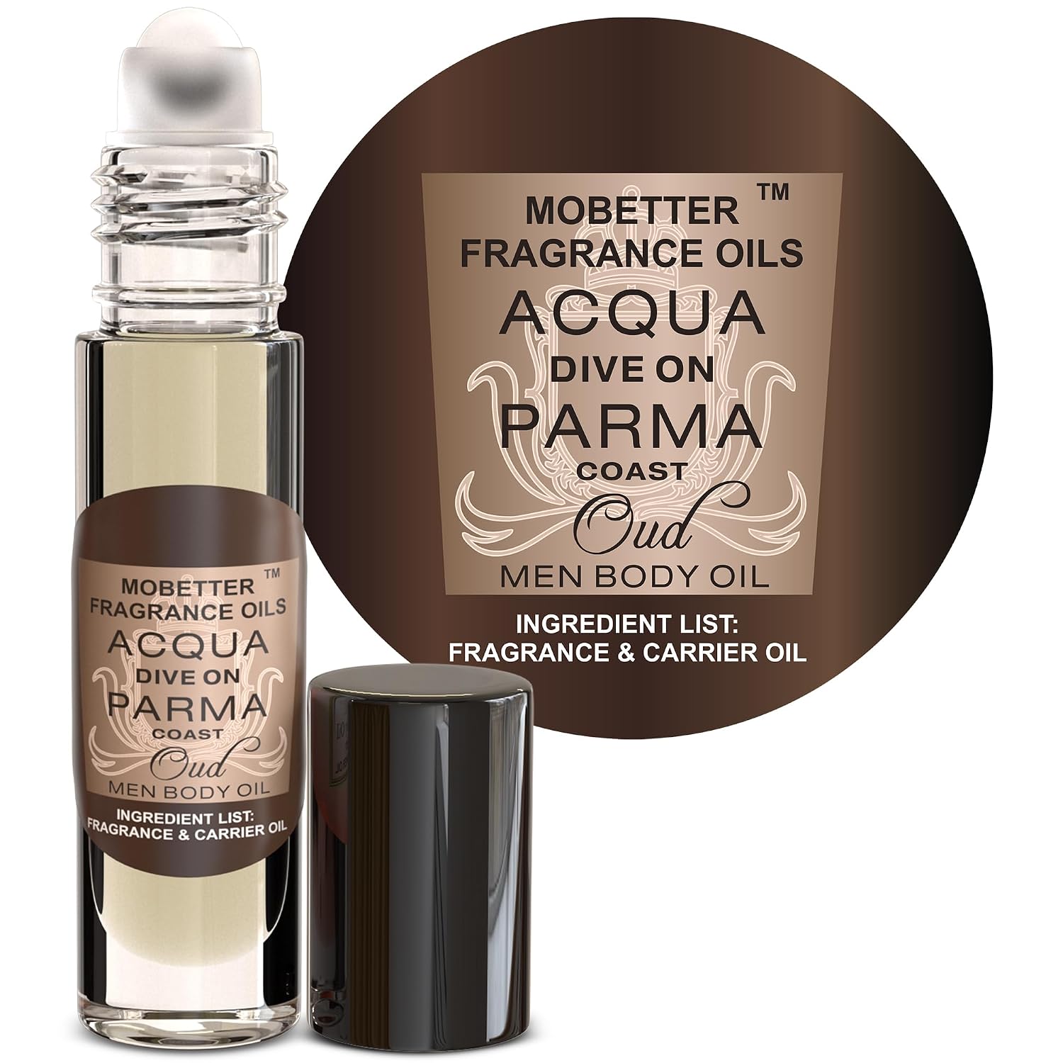 MOBETTER FRAGRANCE OILS Agua Duo Geo Men Fragrance Body Oil
