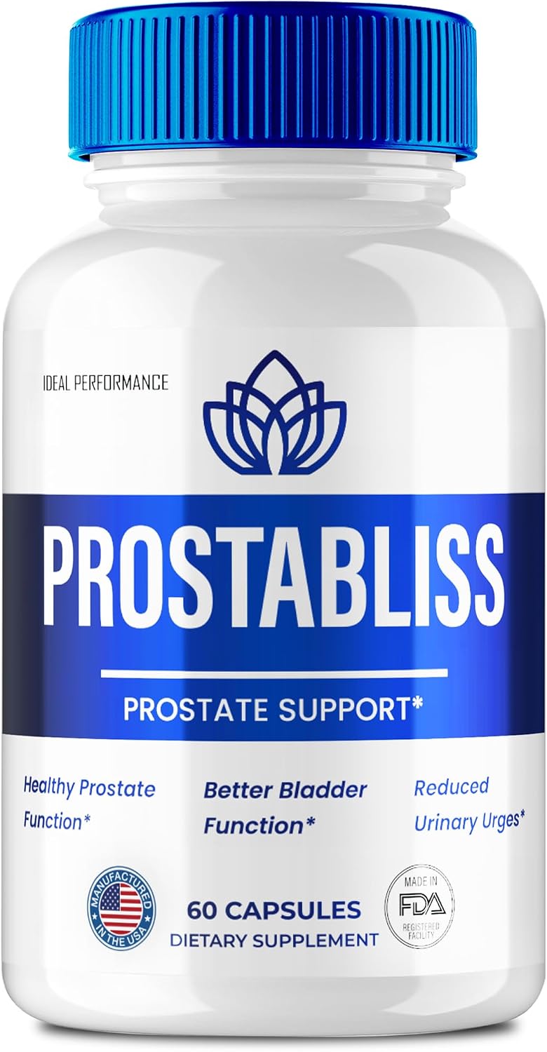 ProstaBliss Prostate Capsules - Official ProstaBliss Supplement Pills - Maximum Strength, All Natural Formula Support Prostate Health