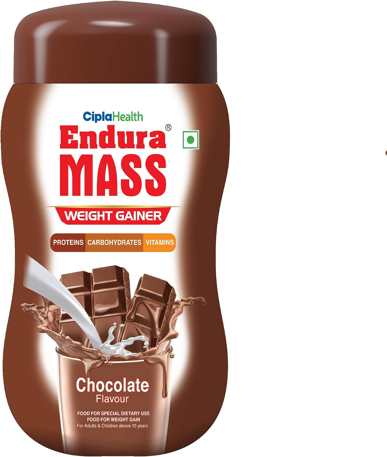 Endura Mass Weight Gainer 500gms- Chocolate Flavour