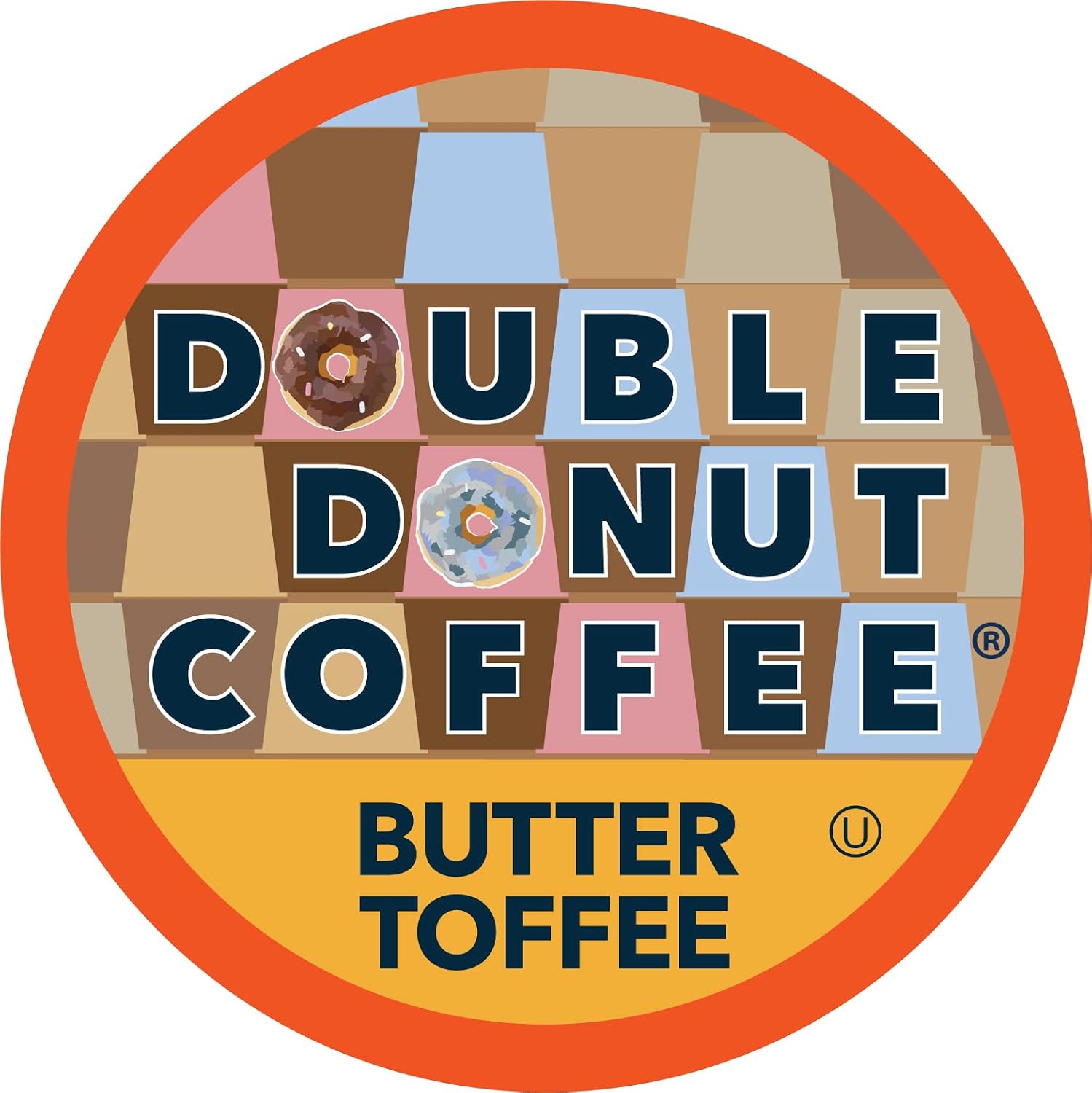 Double Donut Coffee Breakfast Blend Coffee Pods, Light Roast Coffee in Recyclable Single-Serve Pods for Keurig K Cups Brewer Machines, 80 Count Bulk Pack, original version