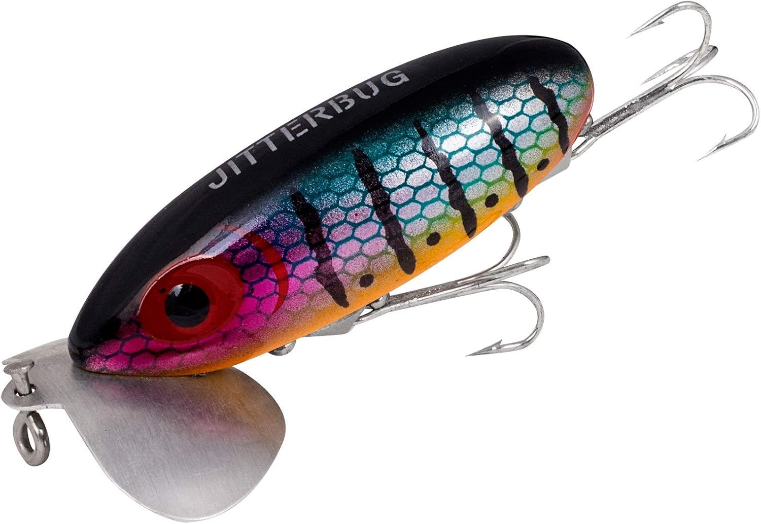 Arbogast Jitterbug Topwater Bass Fishing Lure - Excellent for Night Fishing